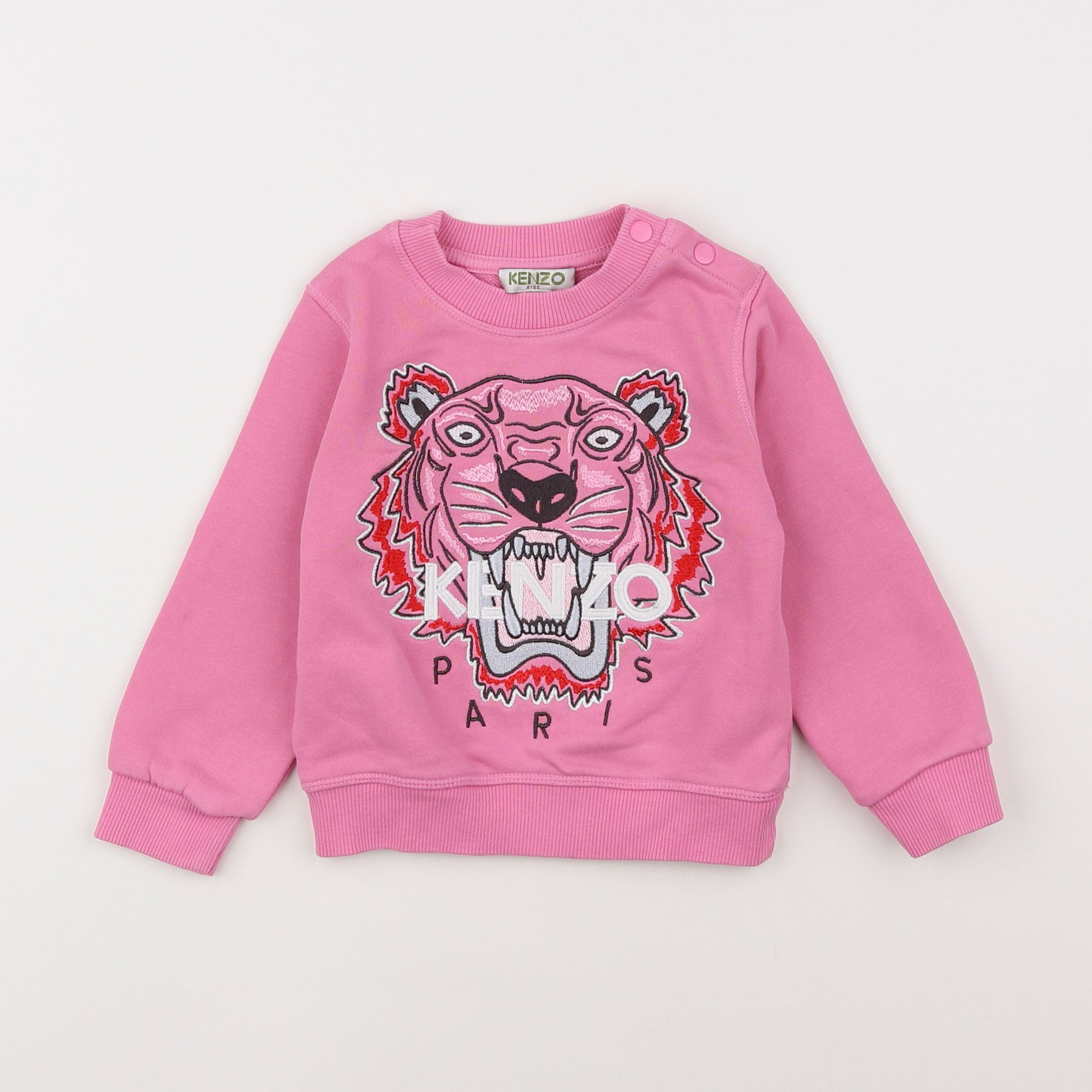 Kenzo - sweat rose - 2 ans