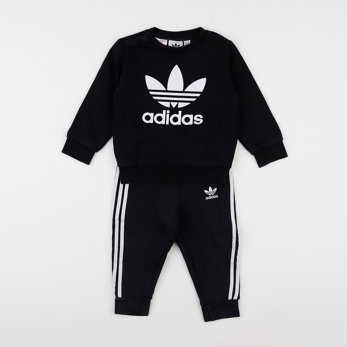 Adidas - ensemble noir - 18 mois