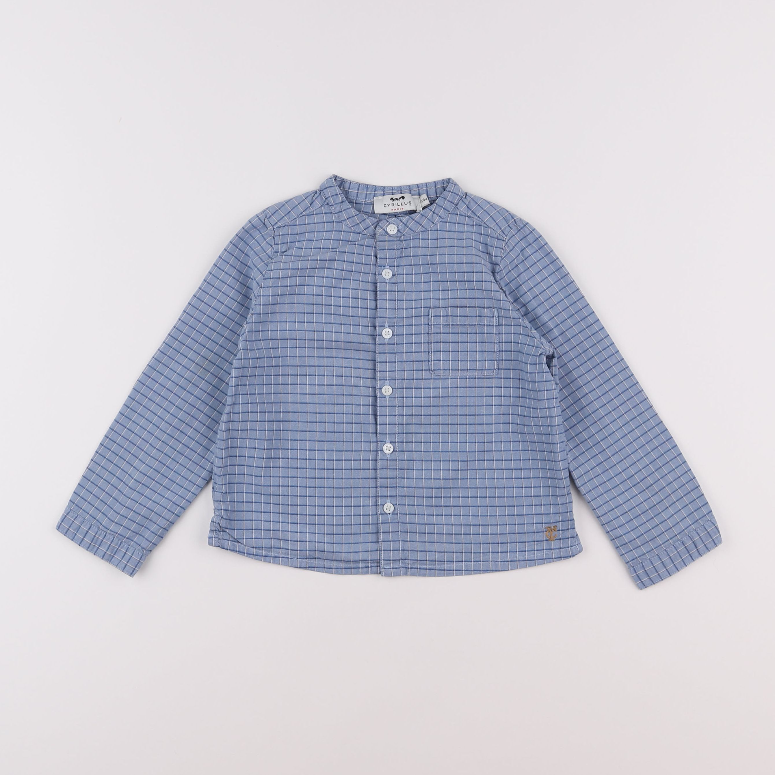 Cyrillus - chemise bleu - 3 ans