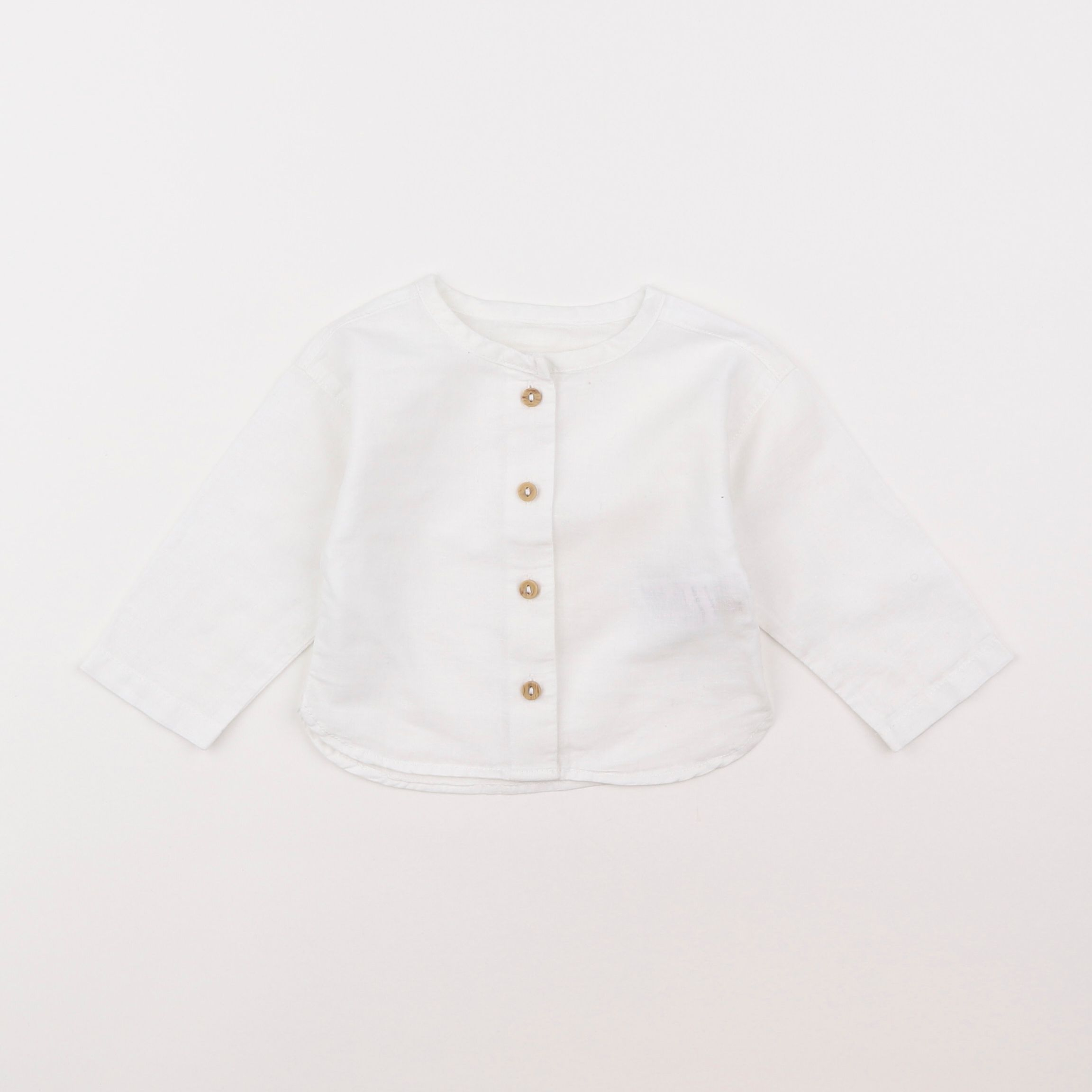 Vertbaudet - chemise blanc - 3 mois