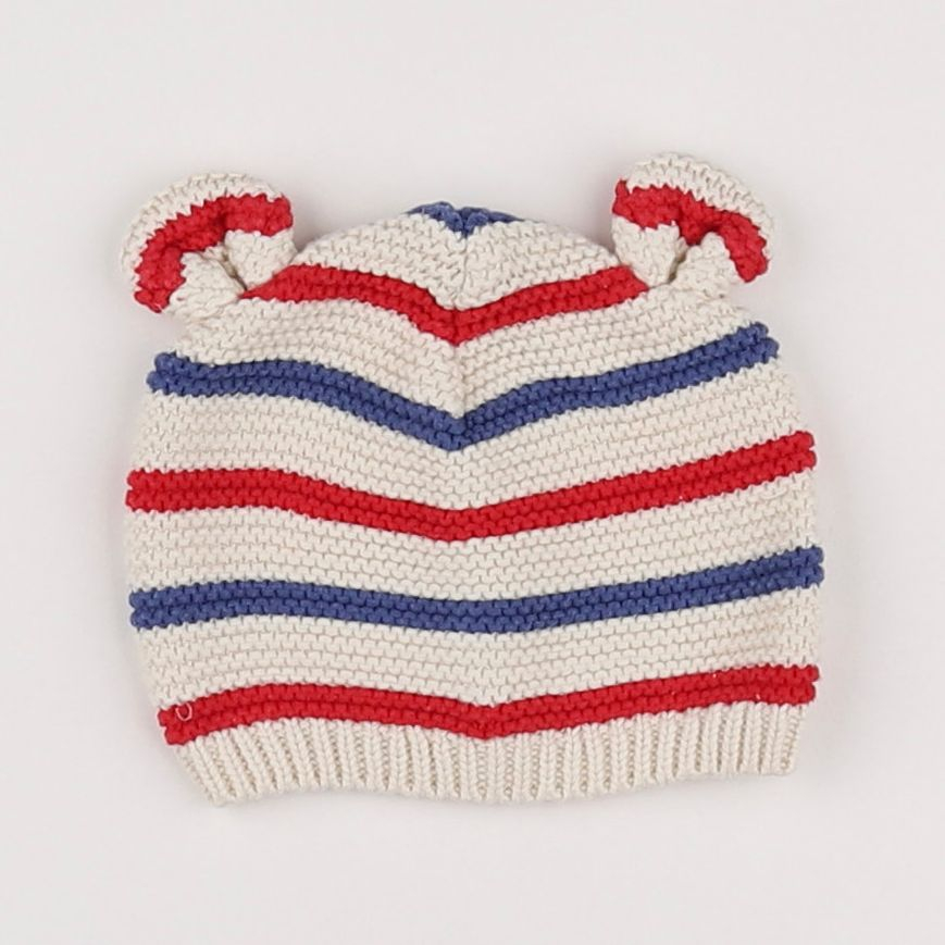 GAP - bonnet beige - 3/6 mois