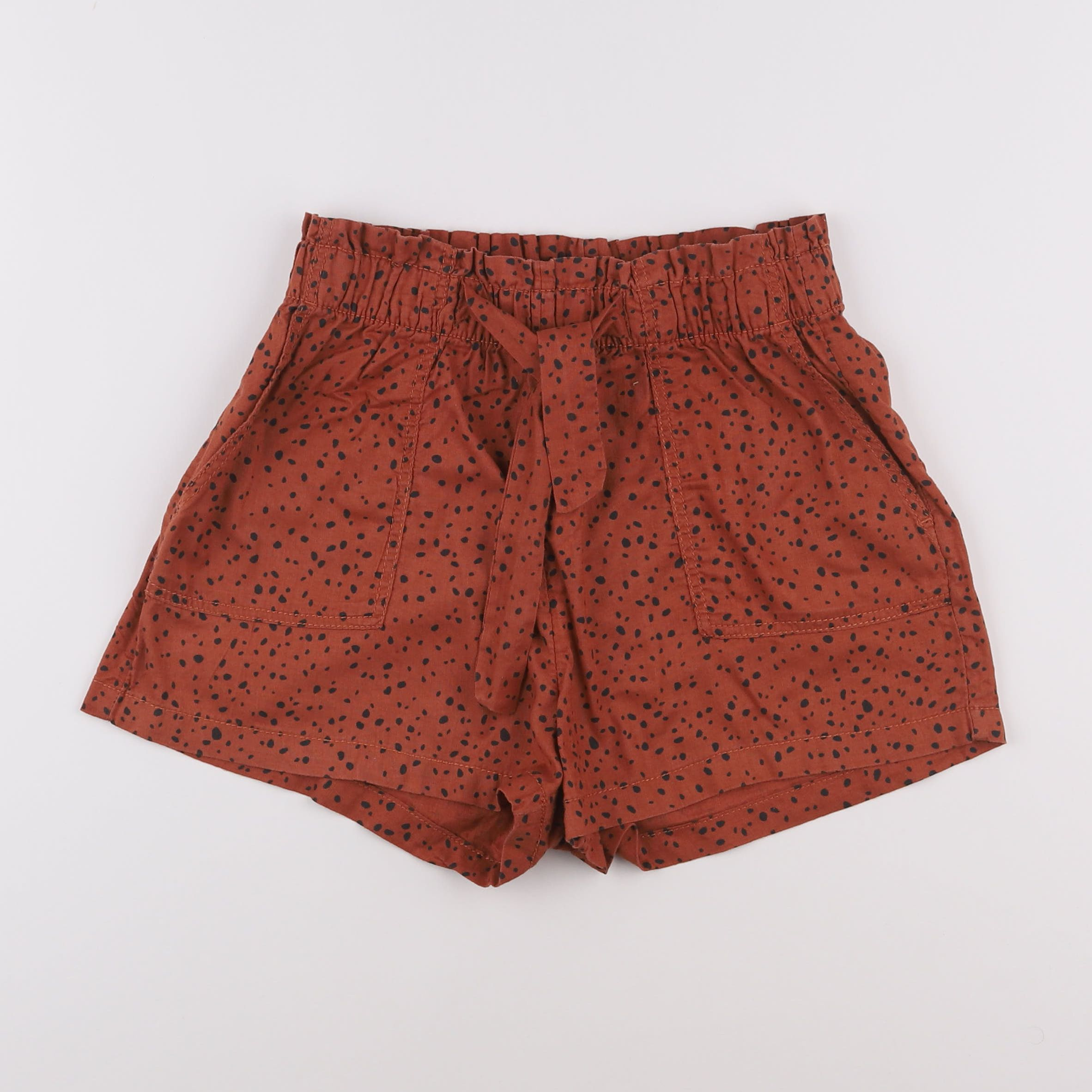 H&M - short marron - 10/12 ans