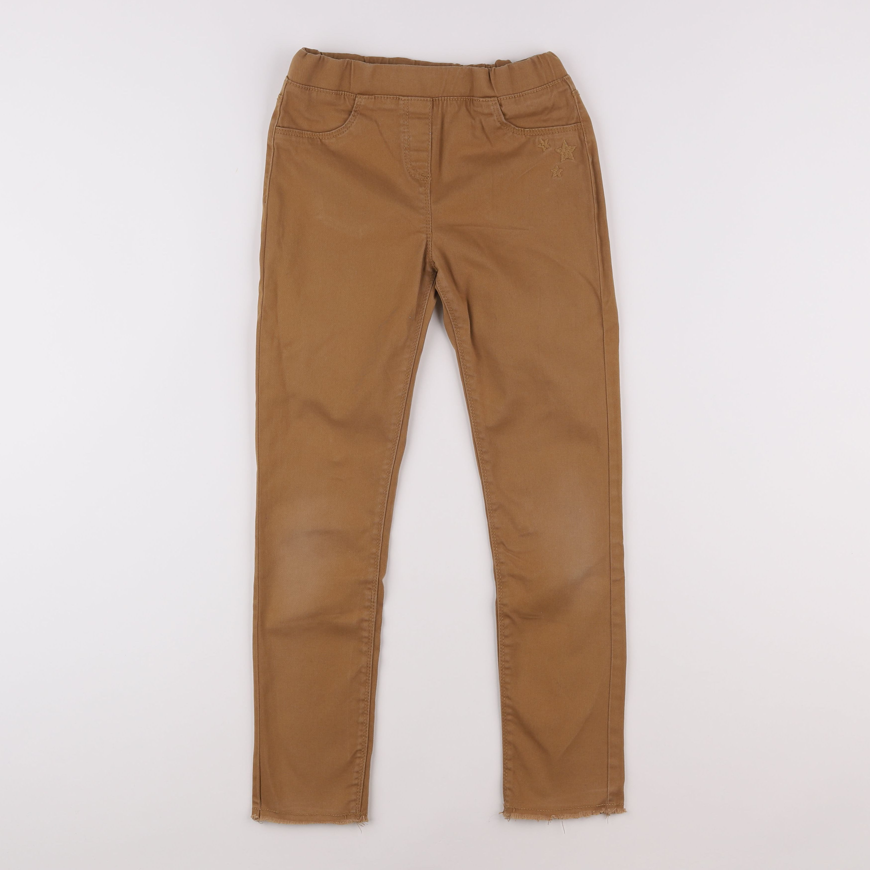 Vertbaudet - jegging beige - 10 ans