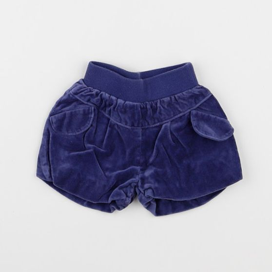 Vertbaudet - short violet - 3 mois