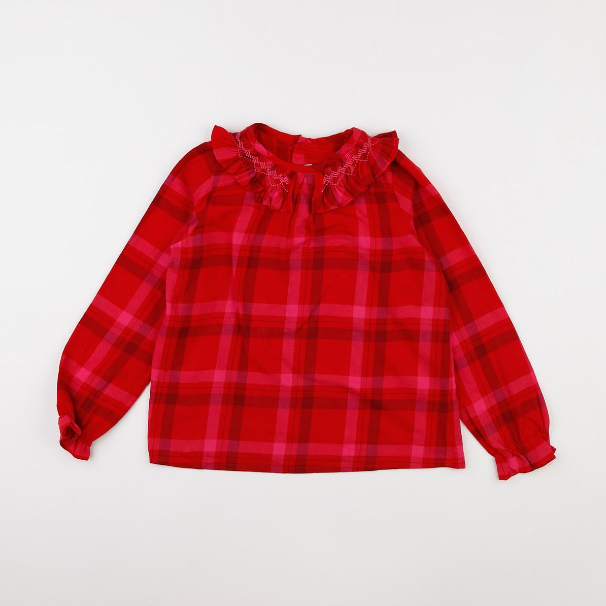 Jacadi - blouse rouge - 8 ans