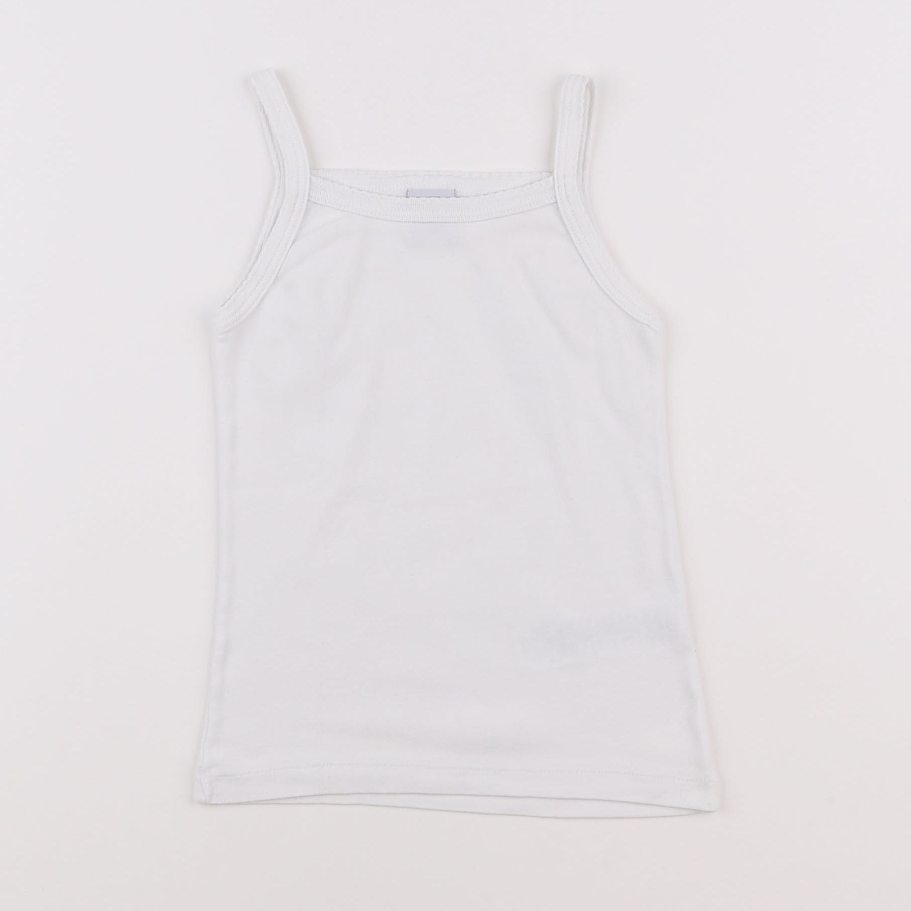 Petit Bateau - maillot de corps blanc - 4 ans