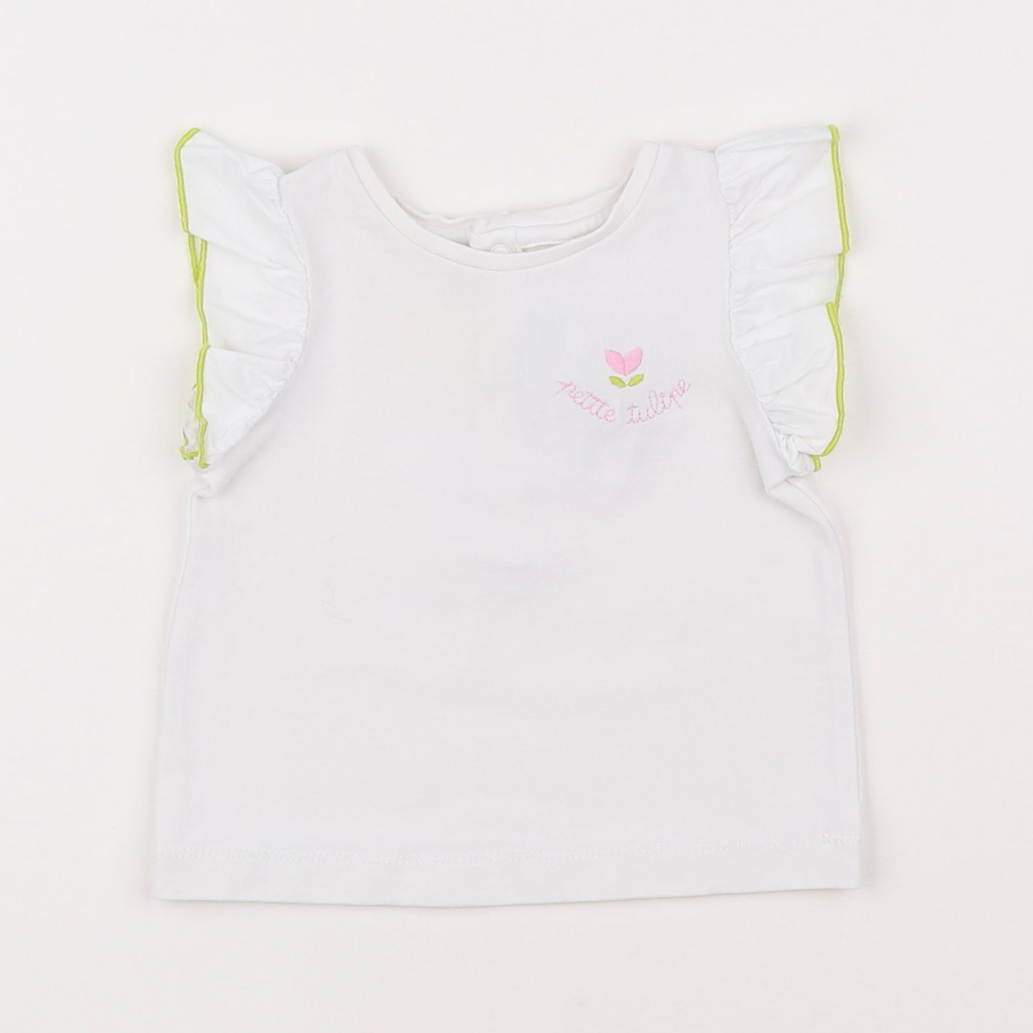 Jacadi - tee-shirt blanc - 6 mois