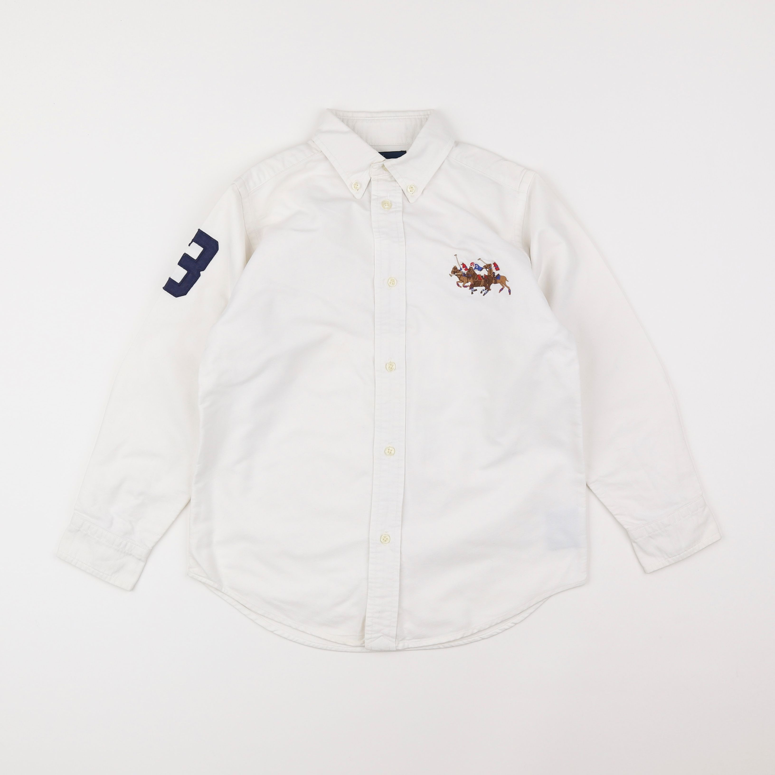 Ralph Lauren - chemise blanc - 7 ans