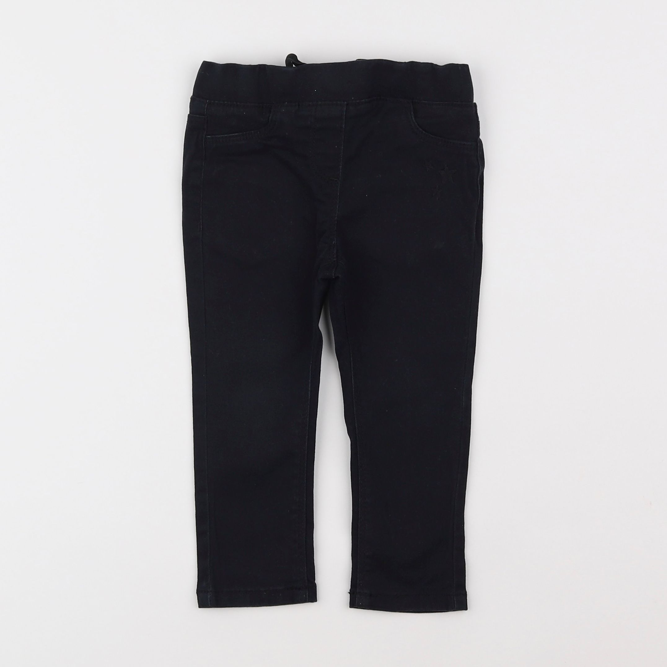 Vertbaudet - jegging noir - 2 ans