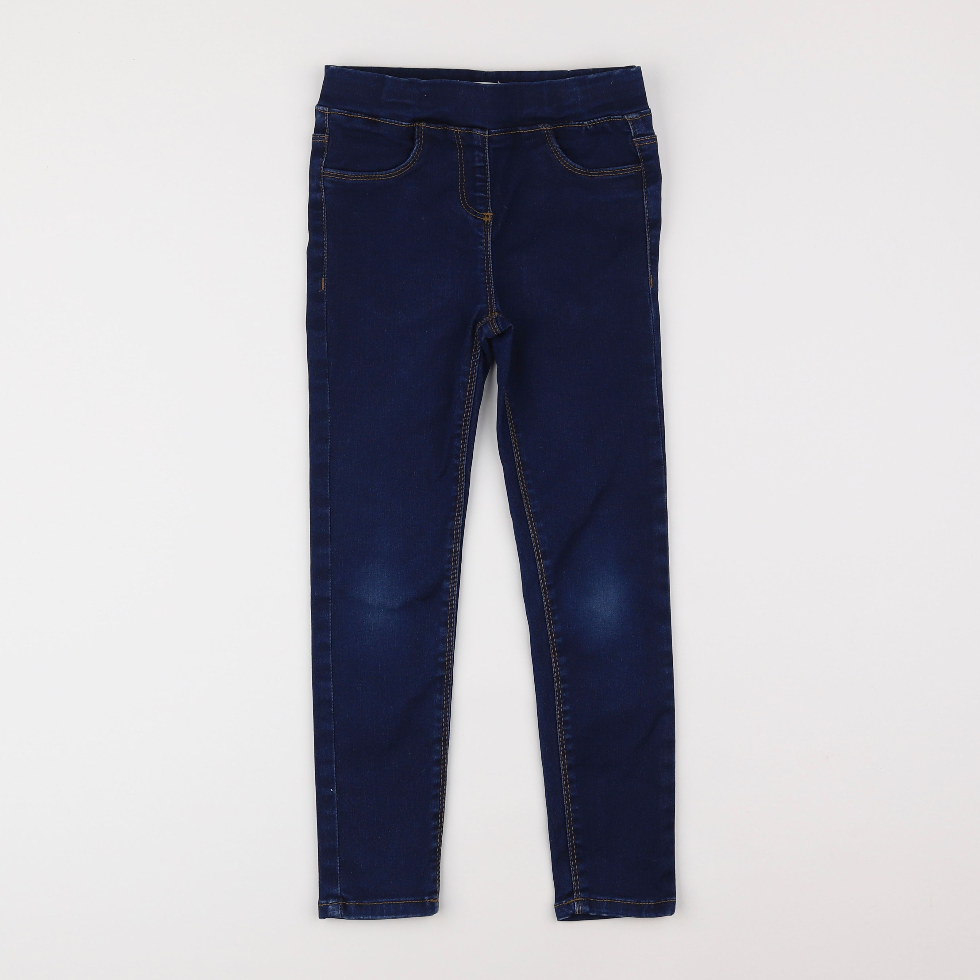 Vertbaudet - jegging bleu - 7 ans