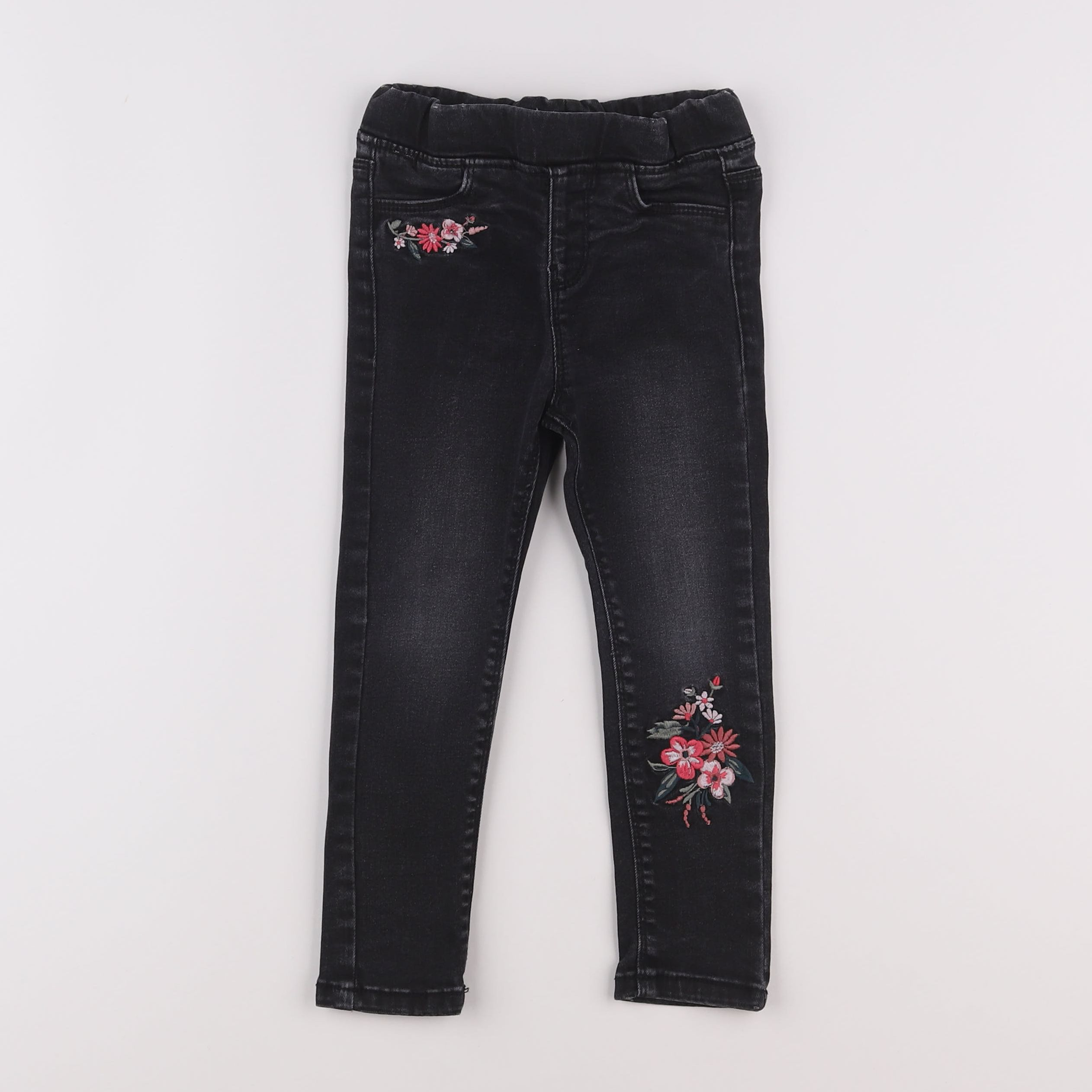 Vertbaudet - jegging noir - 3 ans