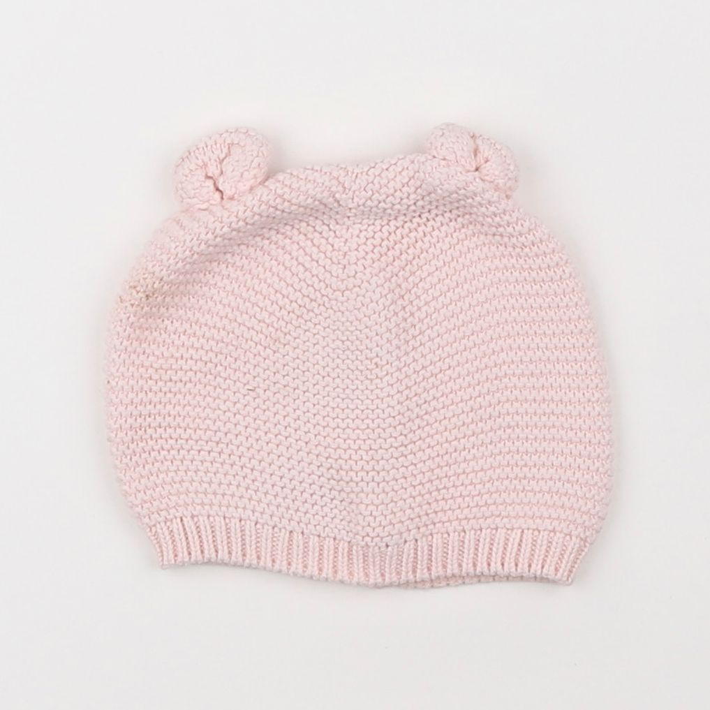 GAP - bonnet rose - 6/12 mois