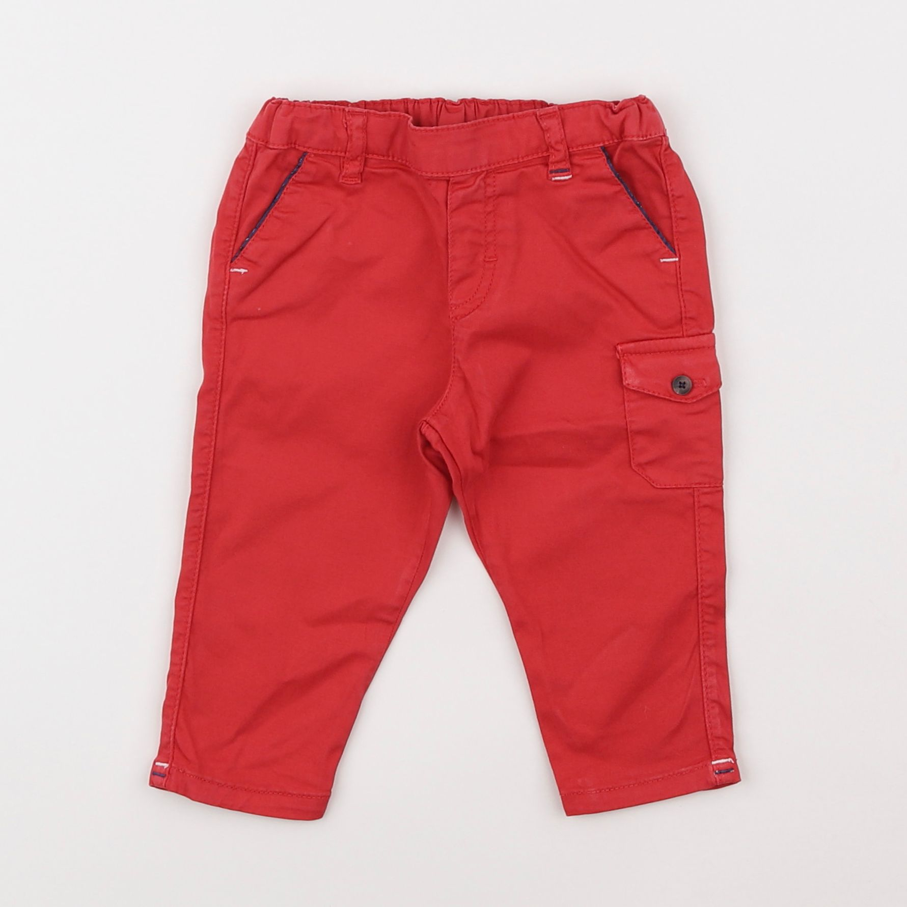 Tartine & Chocolat - pantalon rouge - 6 mois