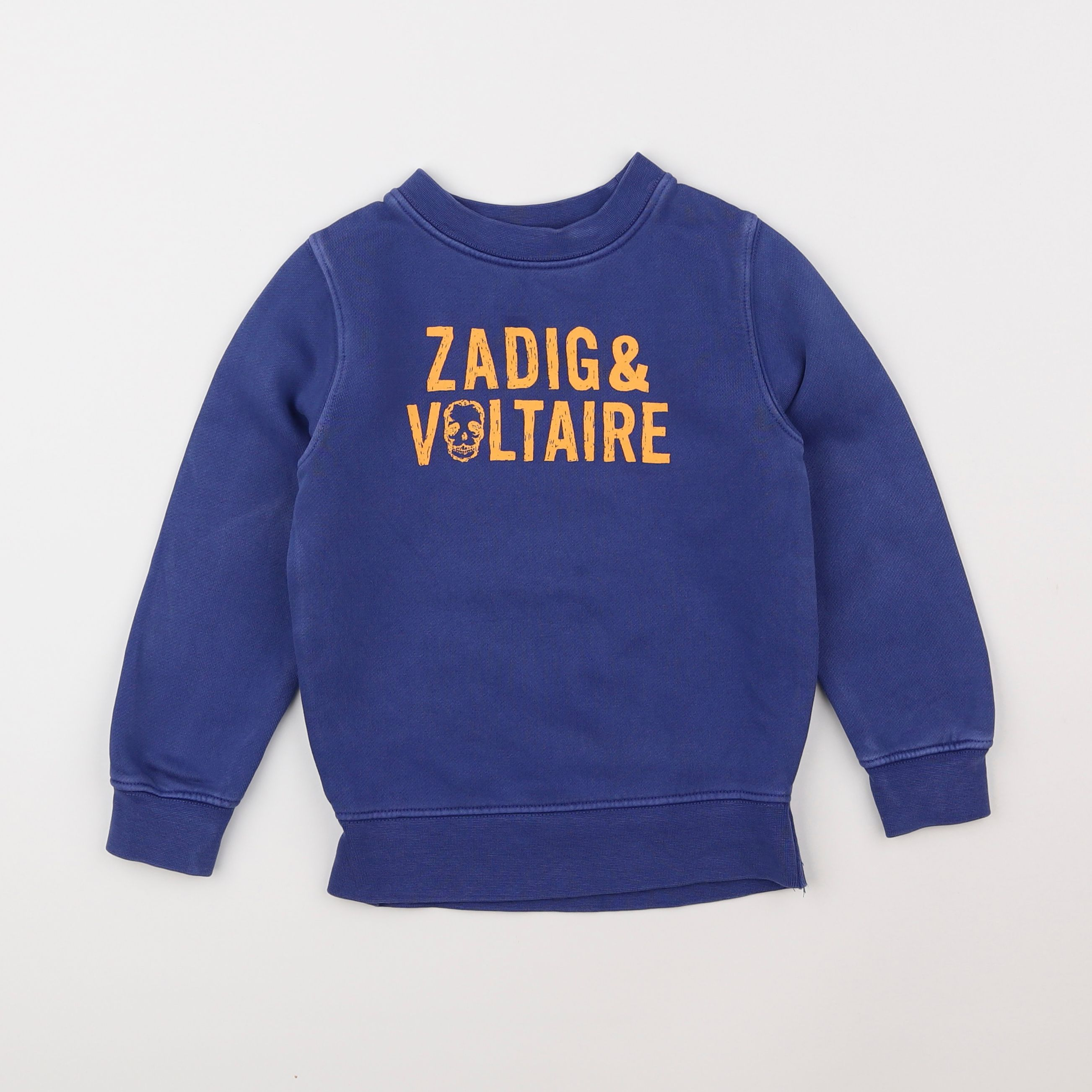 Zadig & Voltaire - sweat bleu - 4 ans