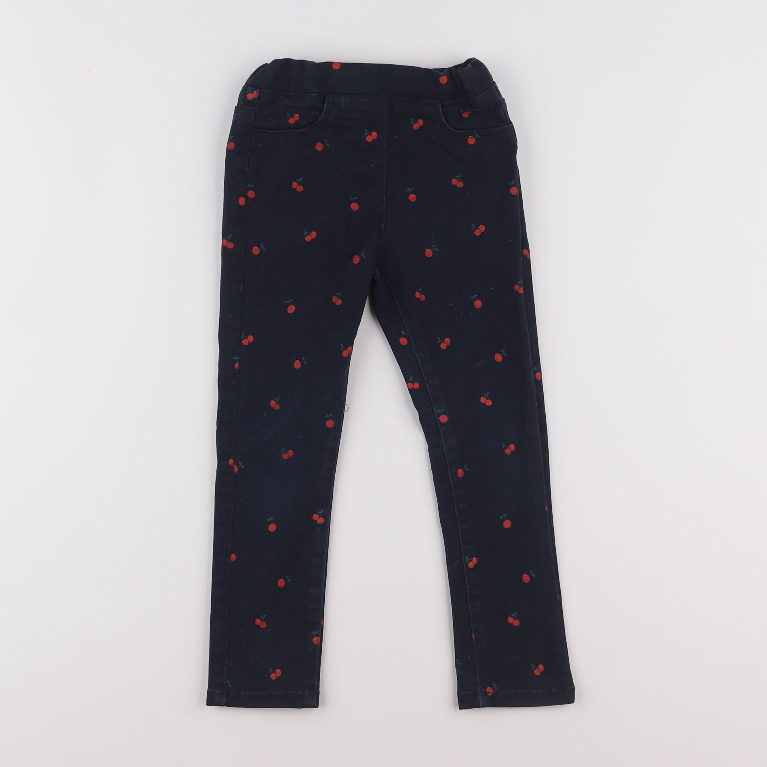 Vertbaudet - jegging bleu - 4 ans