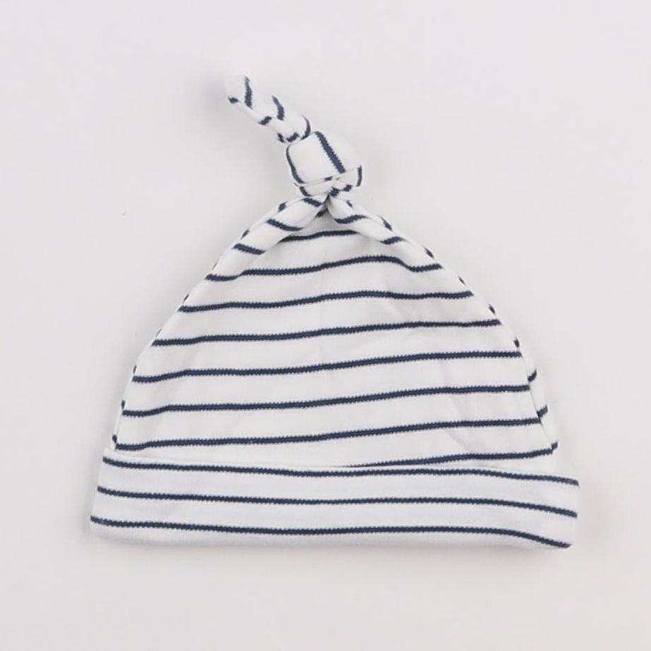 Marks & Spencer  - bonnet de naissance bleu - 1 mois