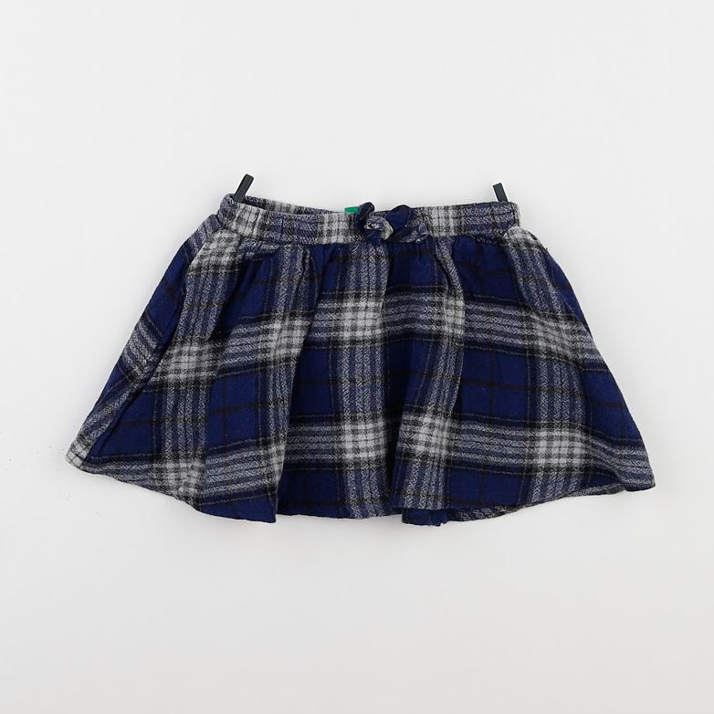 Benetton - jupe bleu - 2 ans