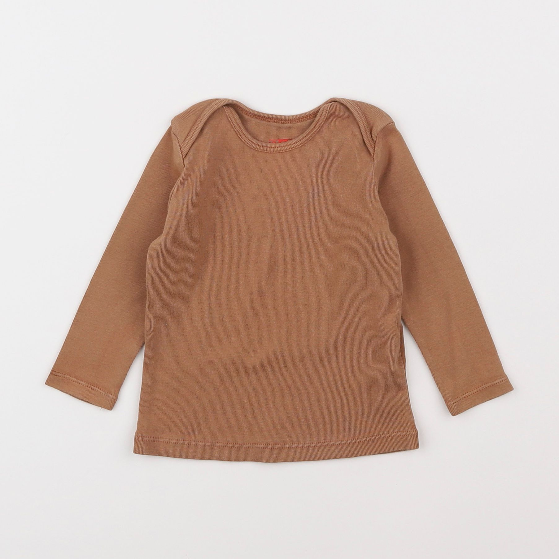 Bonton - tee-shirt marron - 12 mois