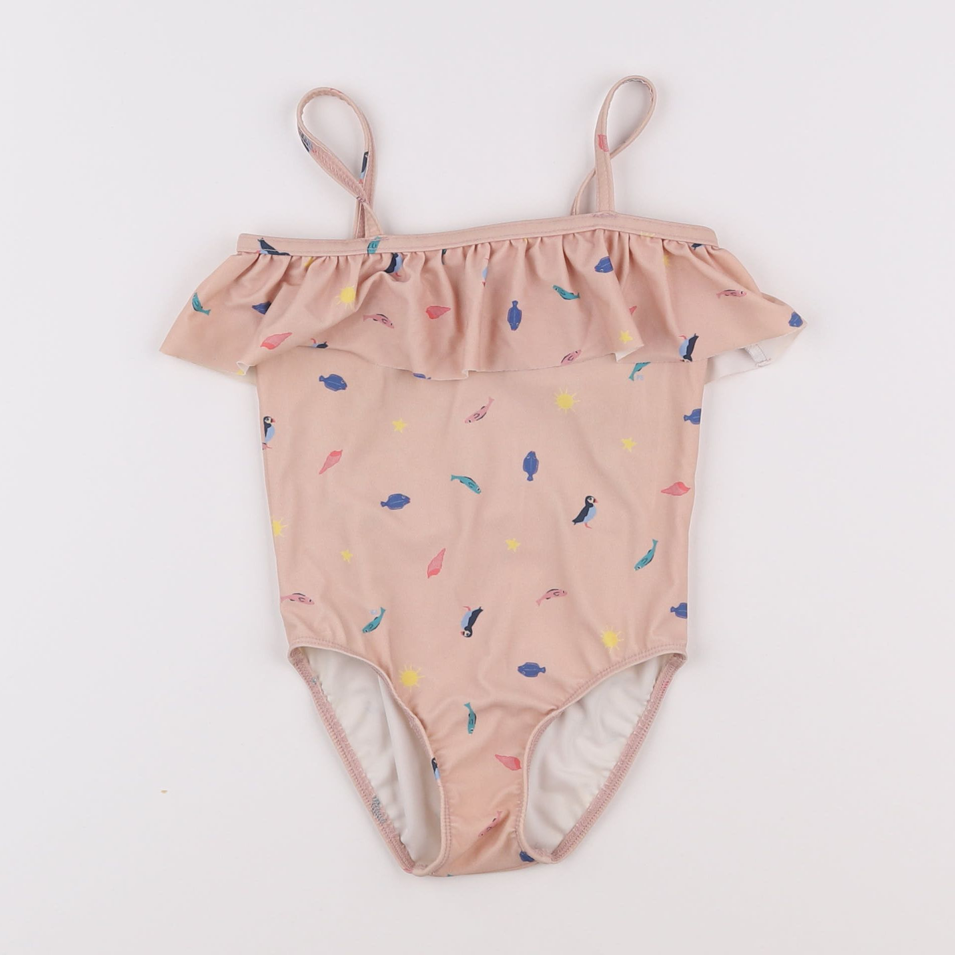 Petit Bateau - maillot de bain rose - 3 ans