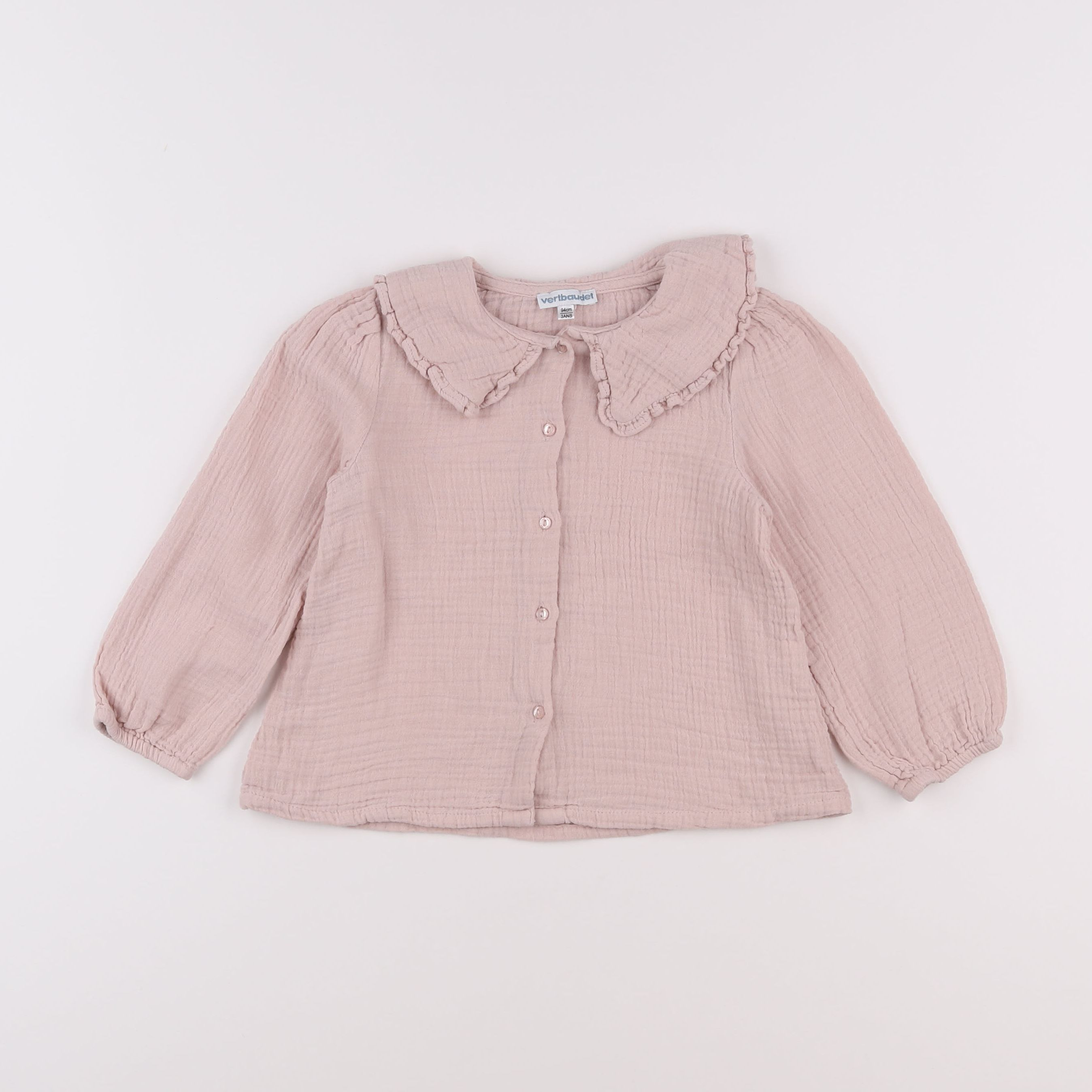 Vertbaudet - blouse rose - 3 ans