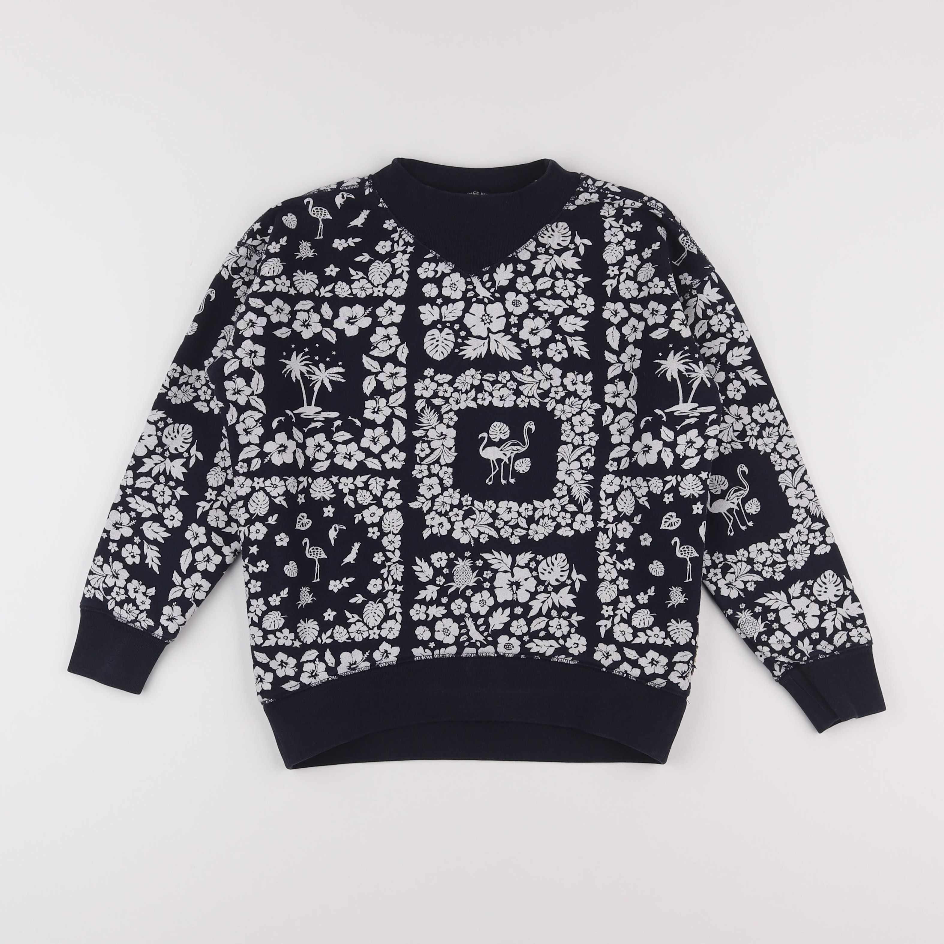 Scotch & Soda - sweat bleu - 8 ans