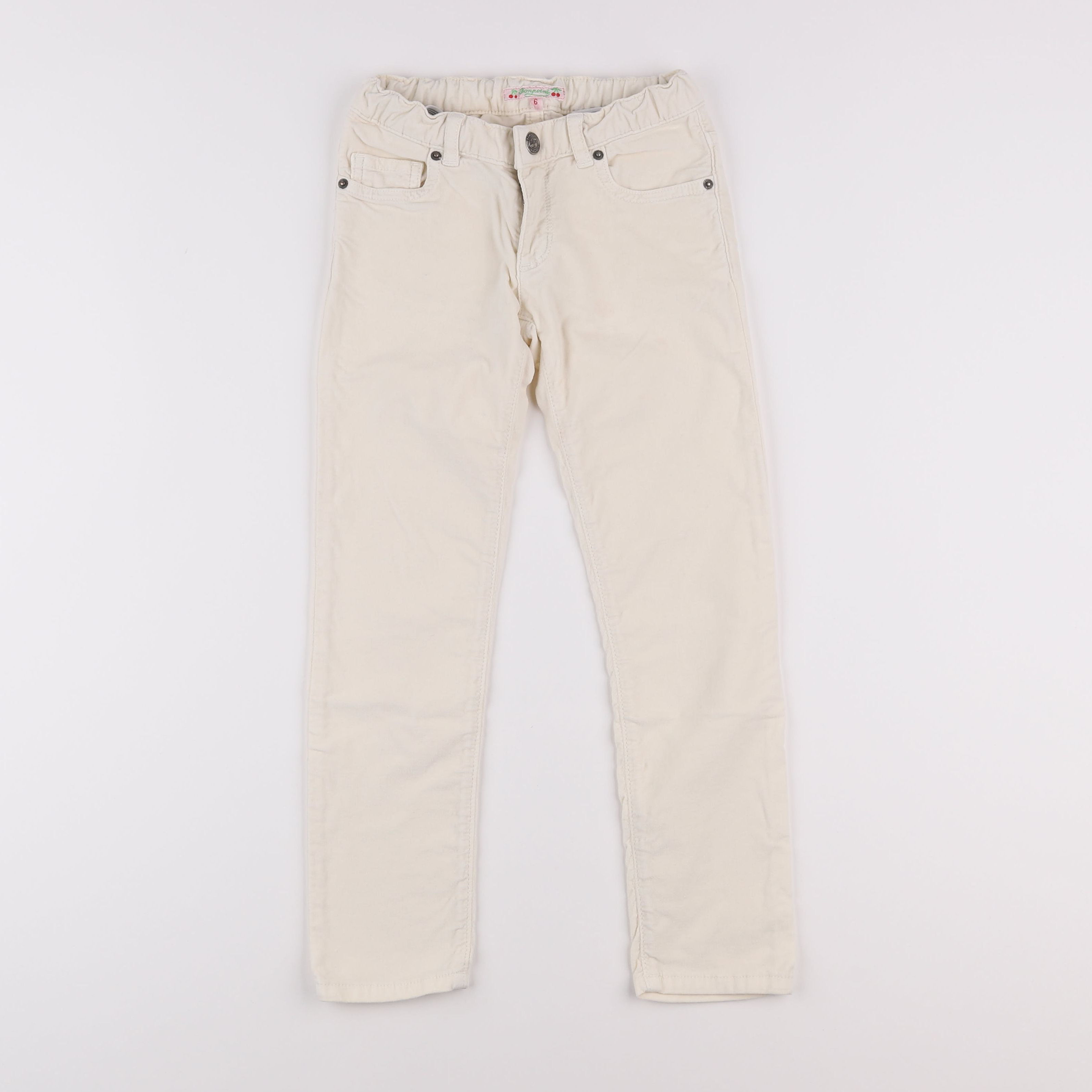 Bonpoint - pantalon beige - 6 ans