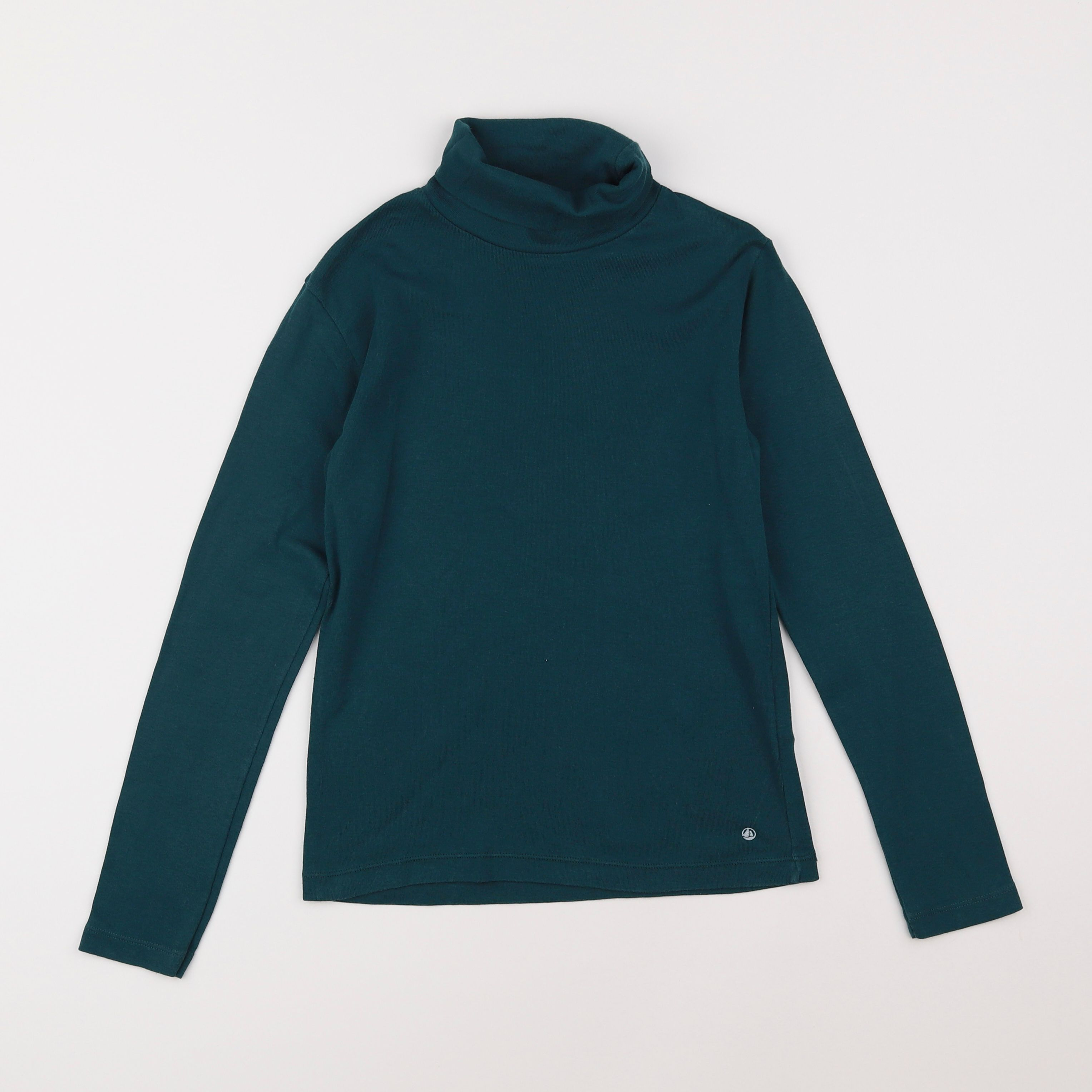 Petit Bateau - sous-pull vert - 10 ans