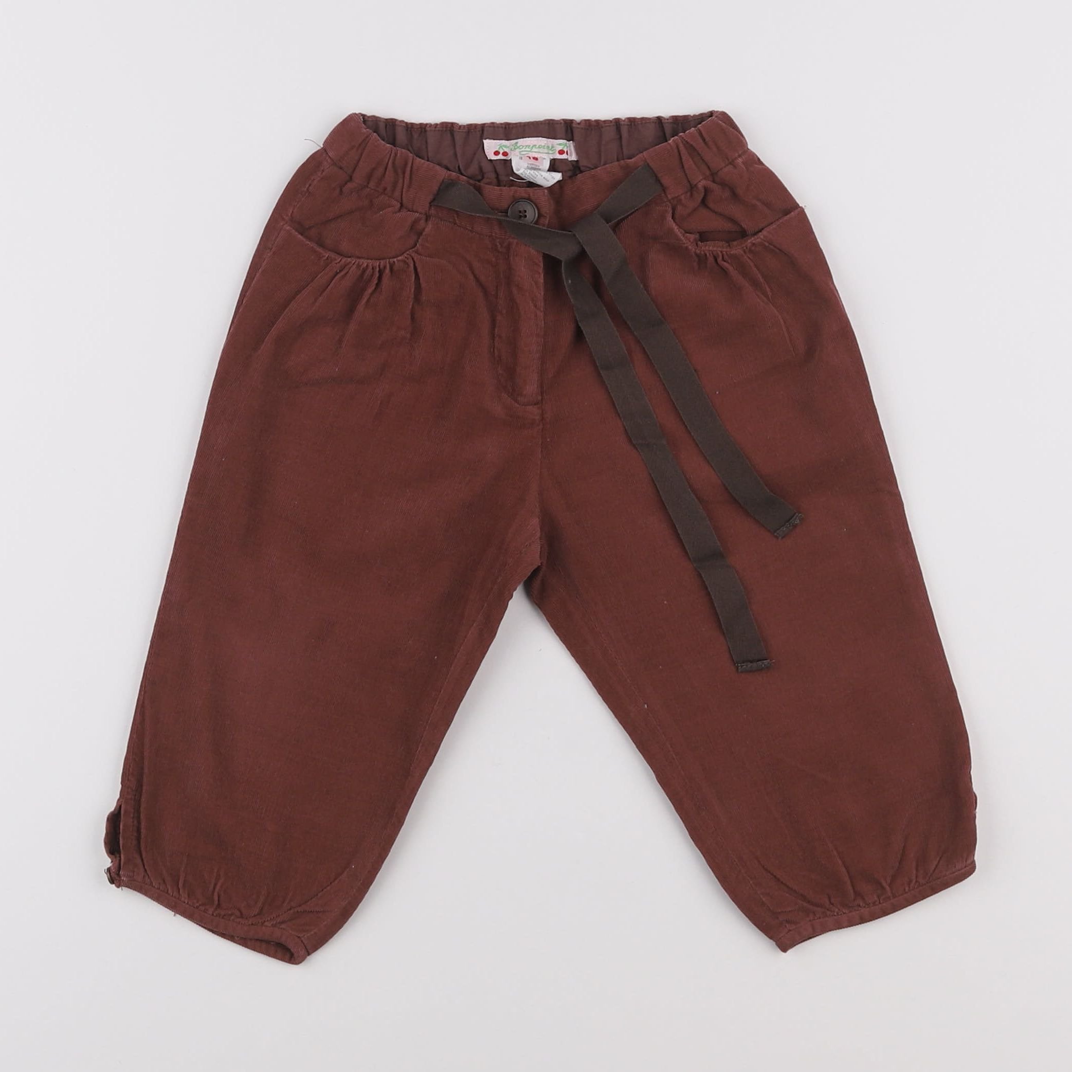 Bonpoint - pantalon marron - 18 mois