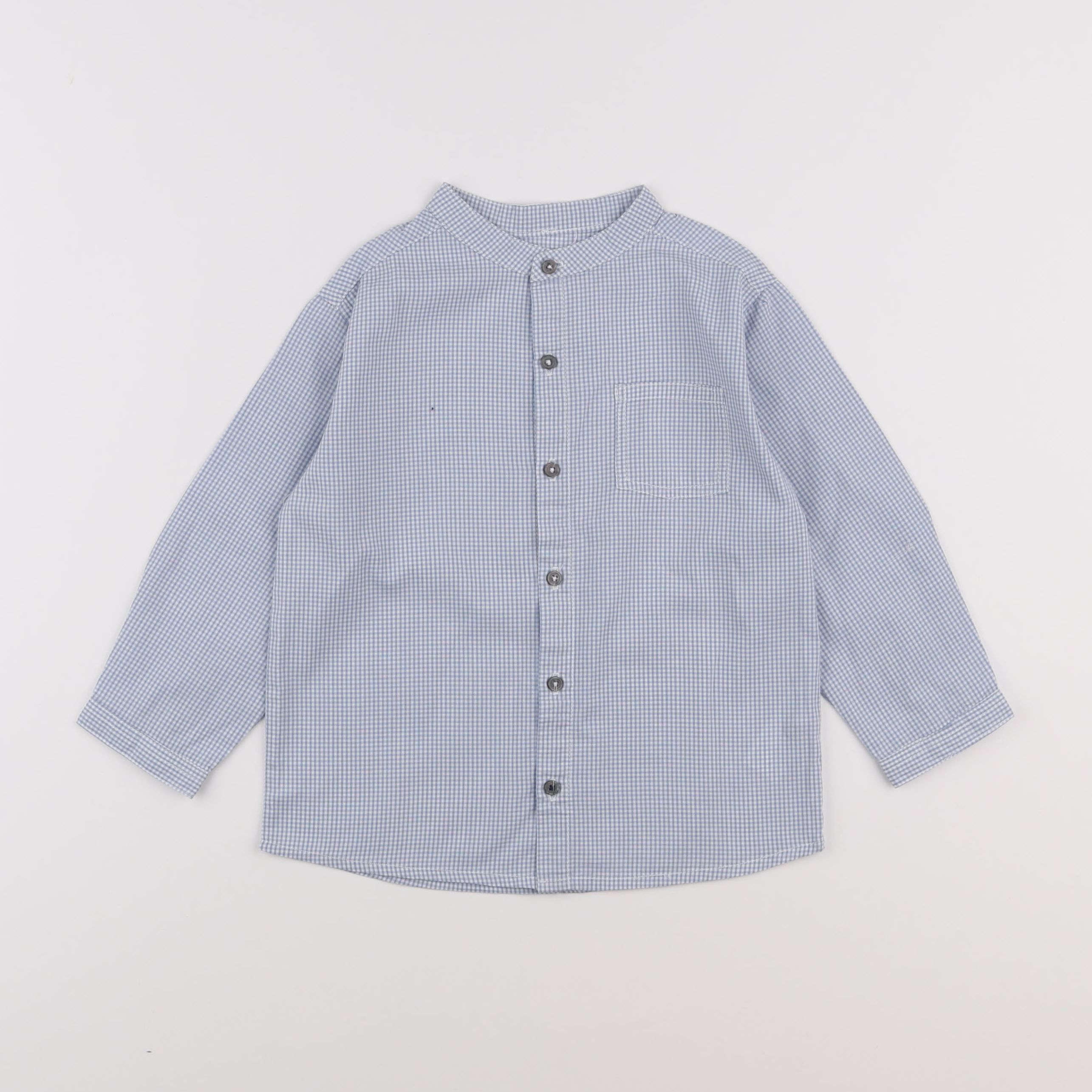 Boutchou - chemise bleu - 3 ans