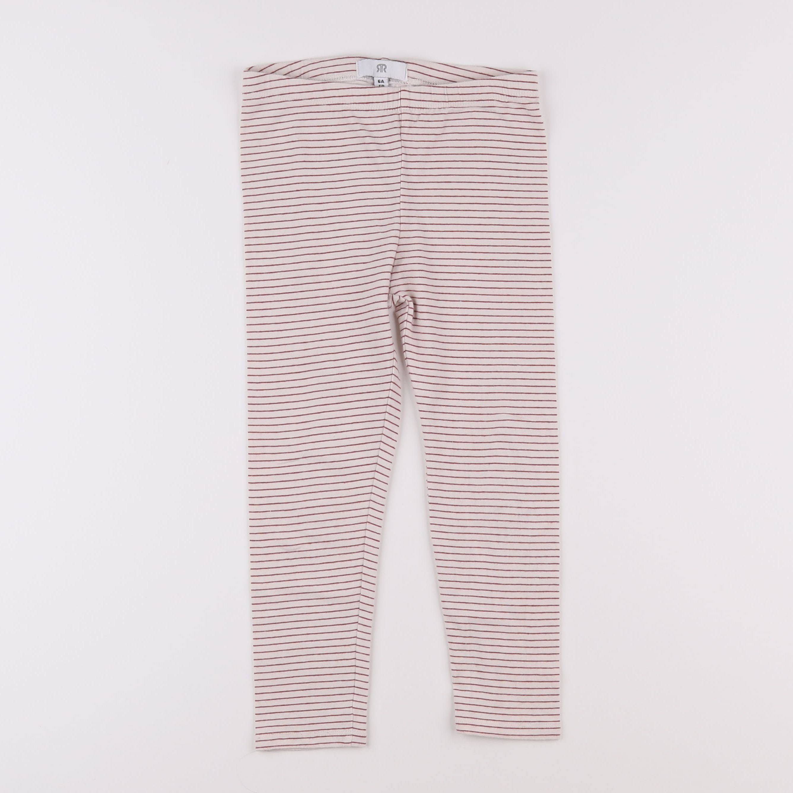 La Redoute - legging beige, rouge - 6 ans