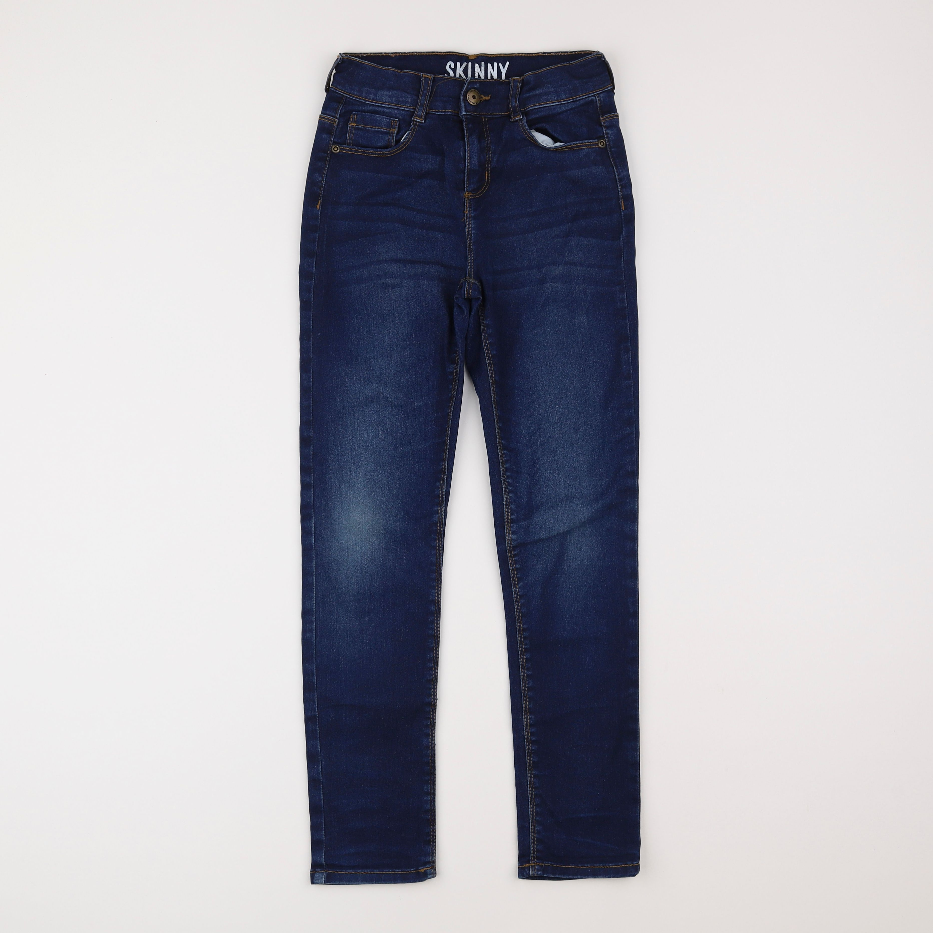 Vertbaudet - pantalon bleu - 10 ans