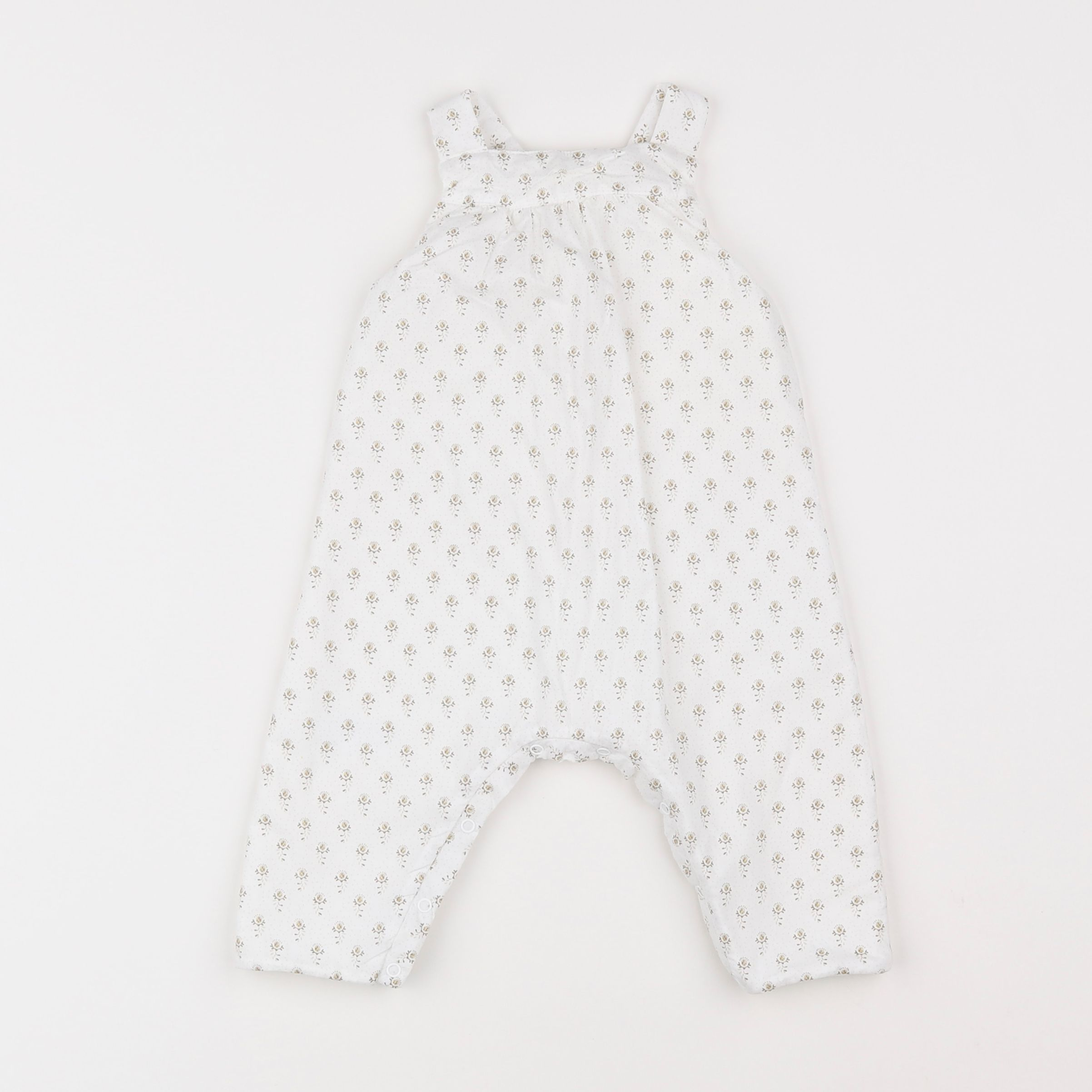 Petit Bateau - combinaison blanc - 3 mois