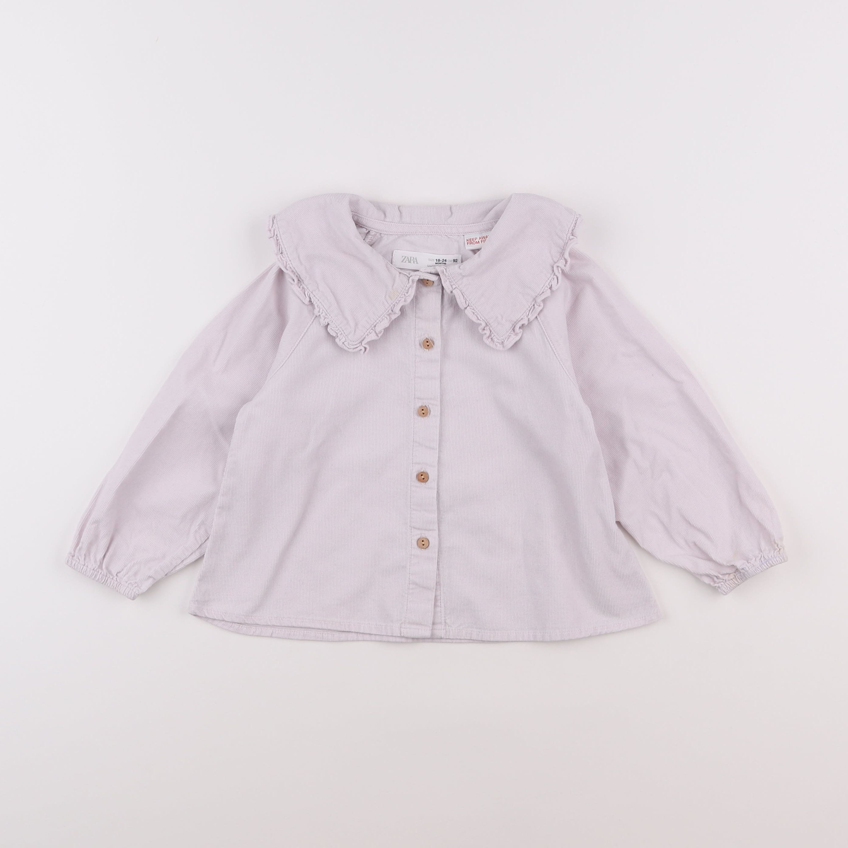 Zara - blouse rose - 18 mois à 2 ans