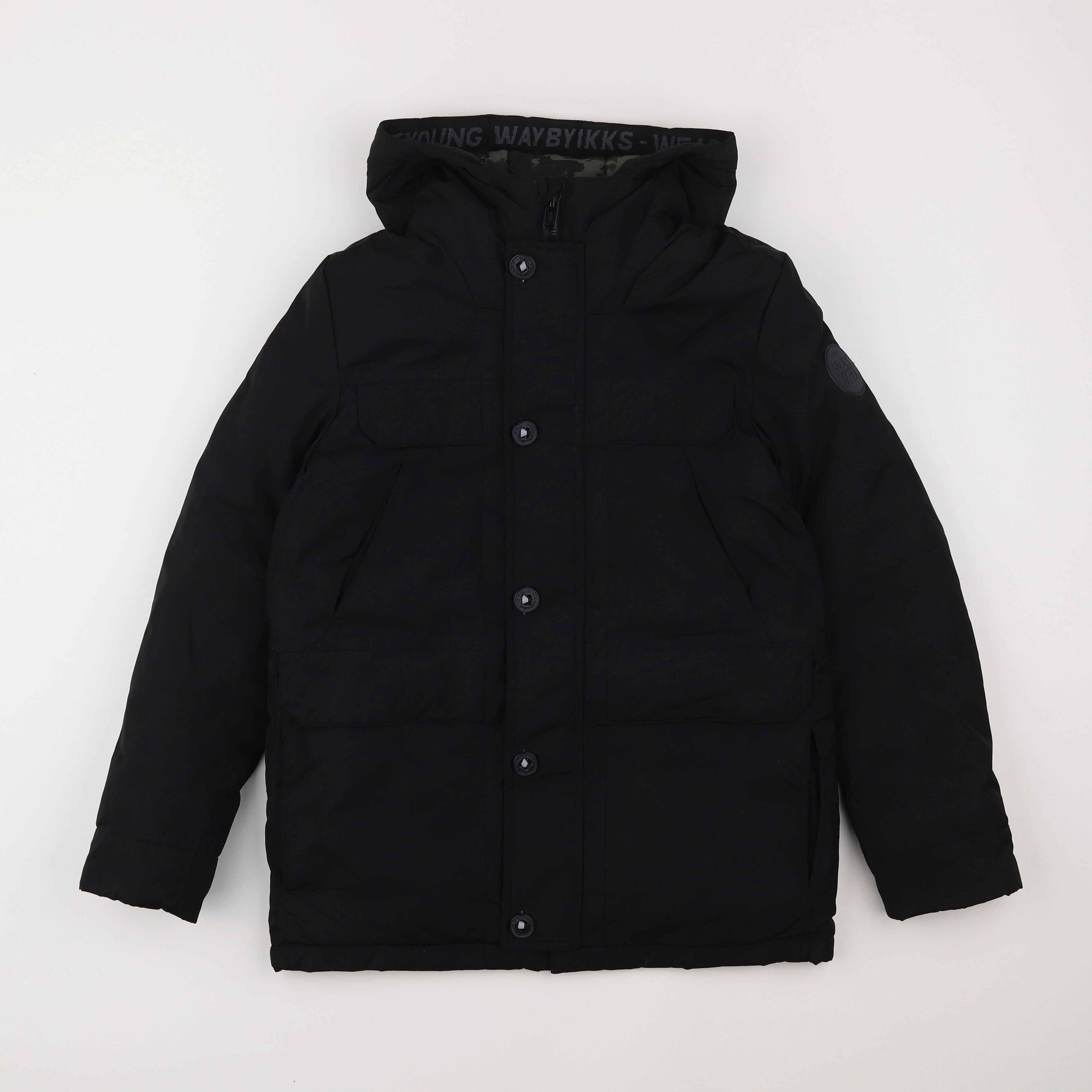 IKKS - parka noir - 12 ans