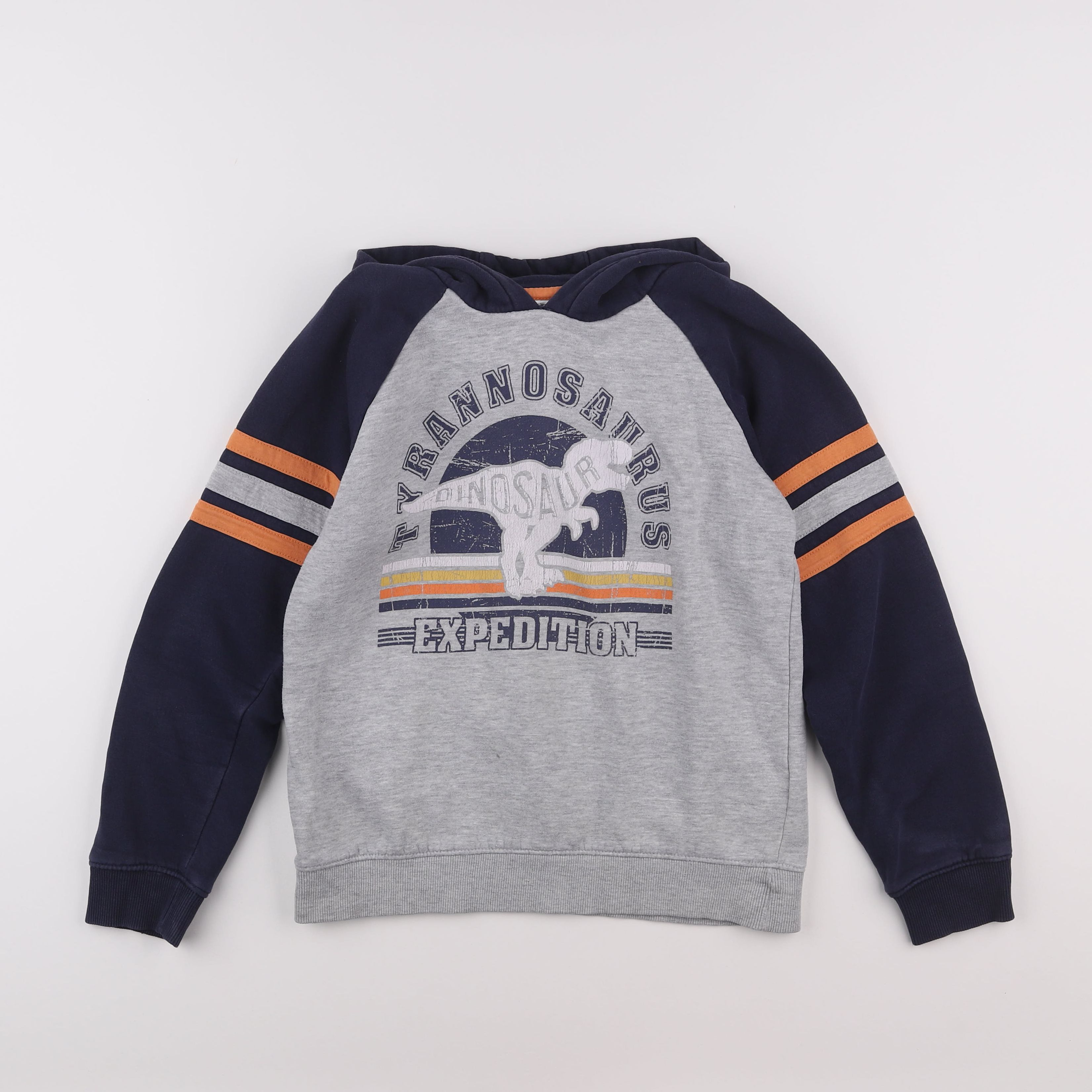 Vertbaudet - sweat bleu, gris - 12 ans