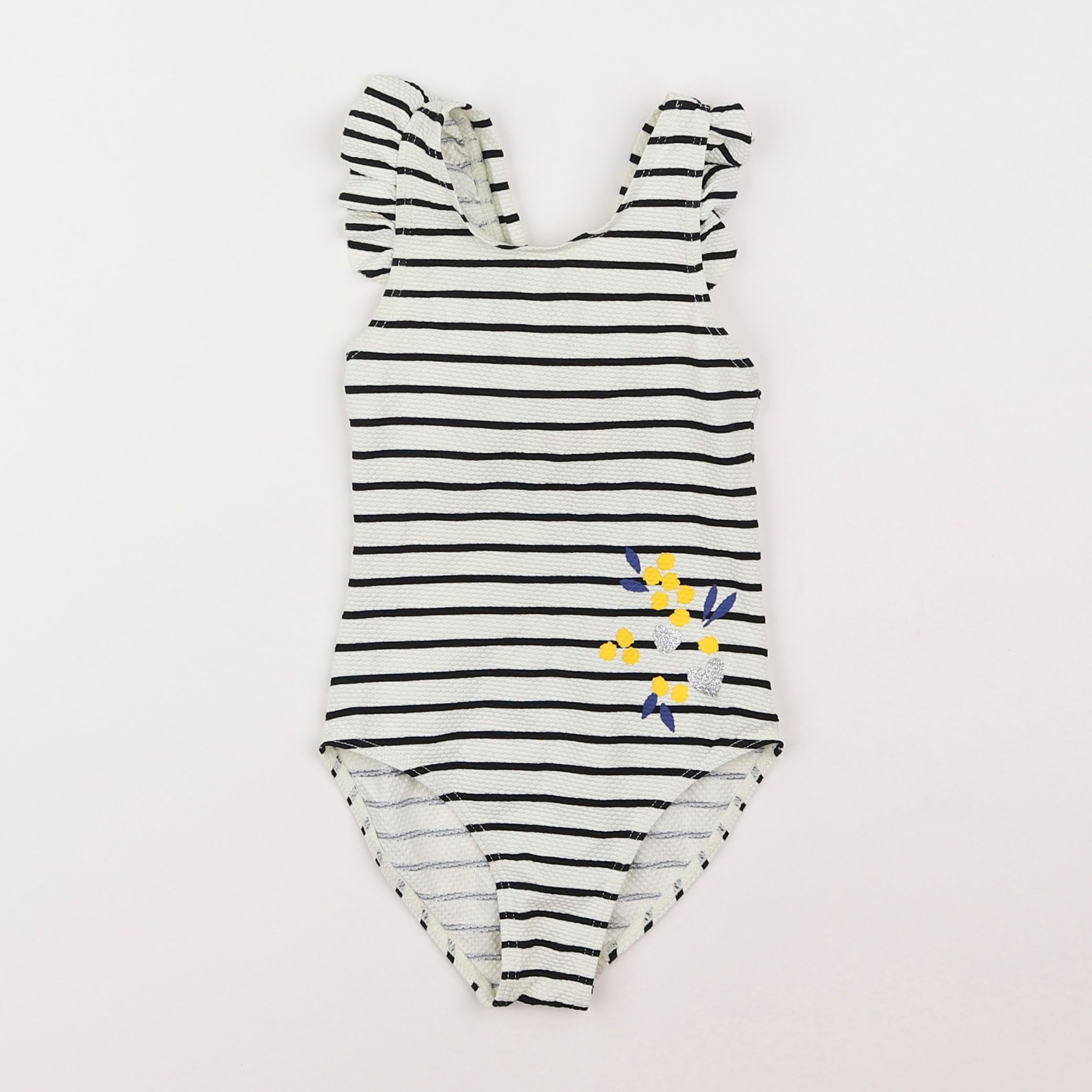 Catimini - maillot de bain blanc, bleu - 4 ans