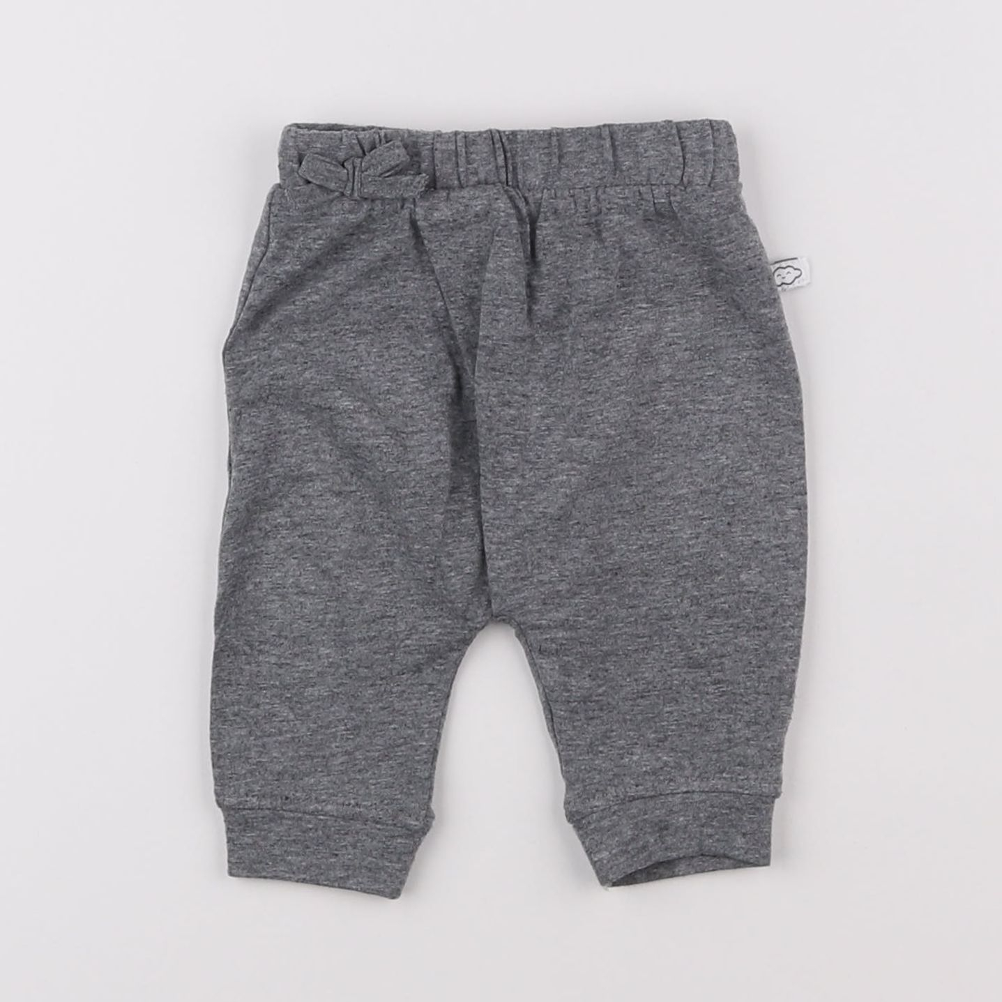 Vertbaudet - pantalon gris - 1 mois