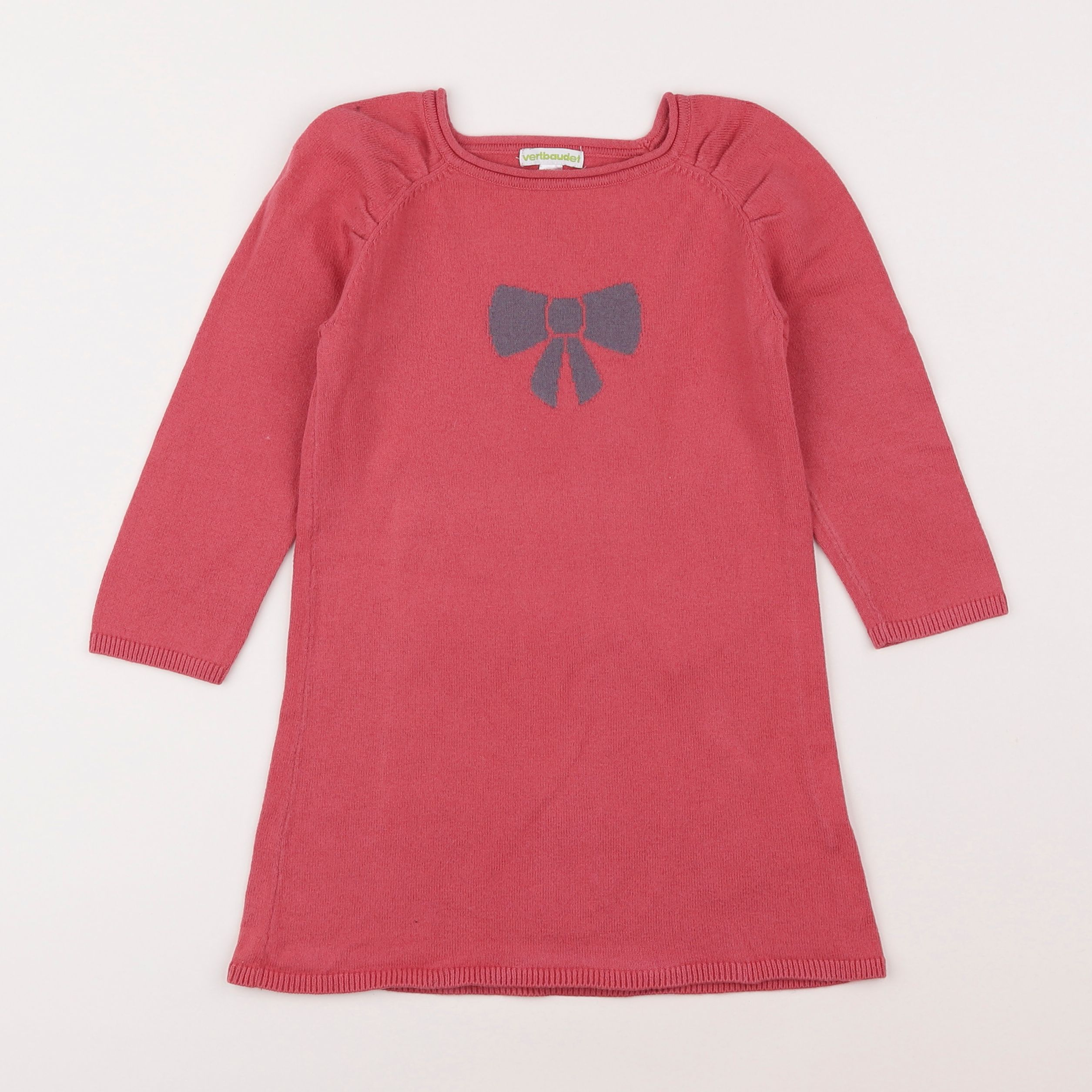 Vertbaudet - robe rose - 4 ans