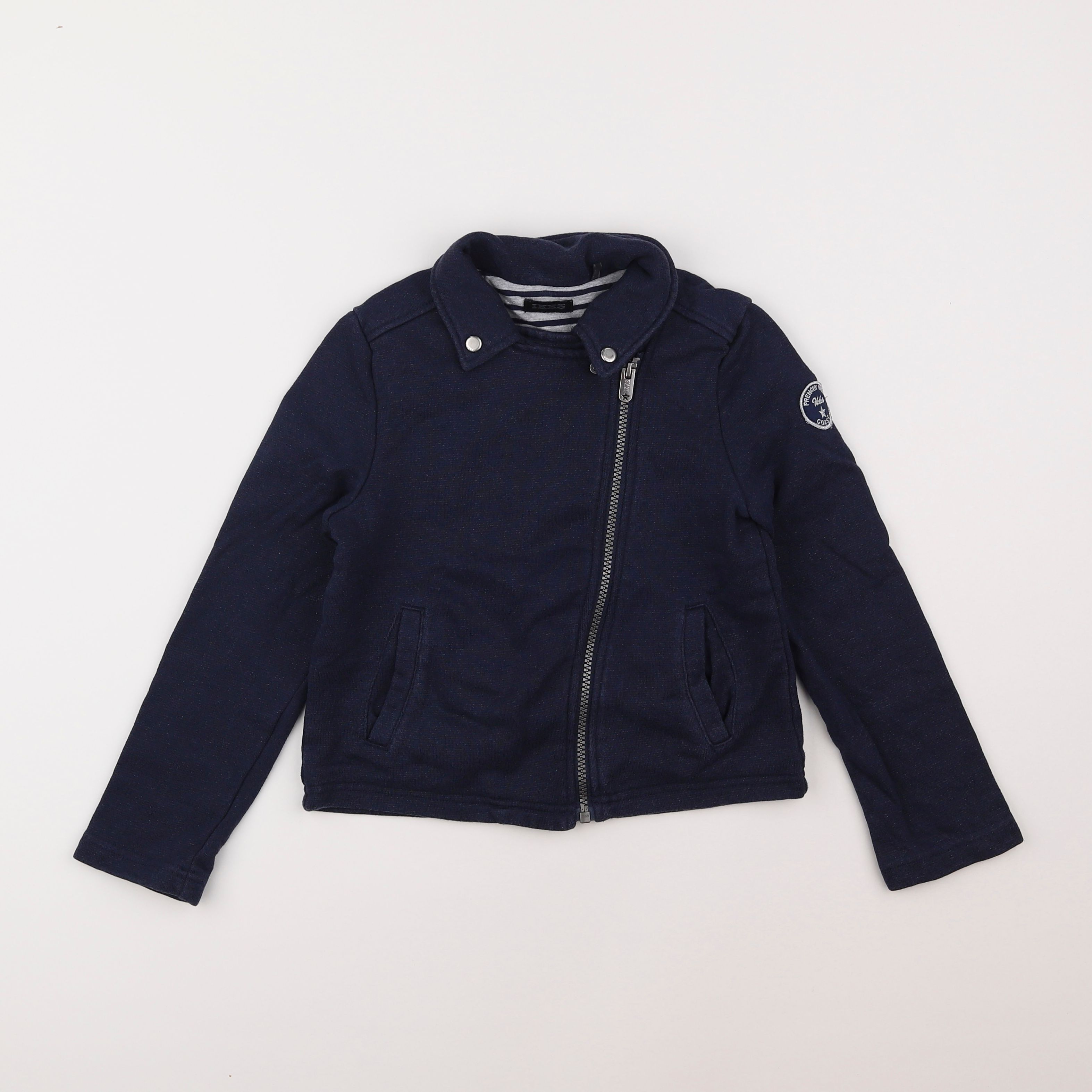 IKKS - veste bleu - 8 ans