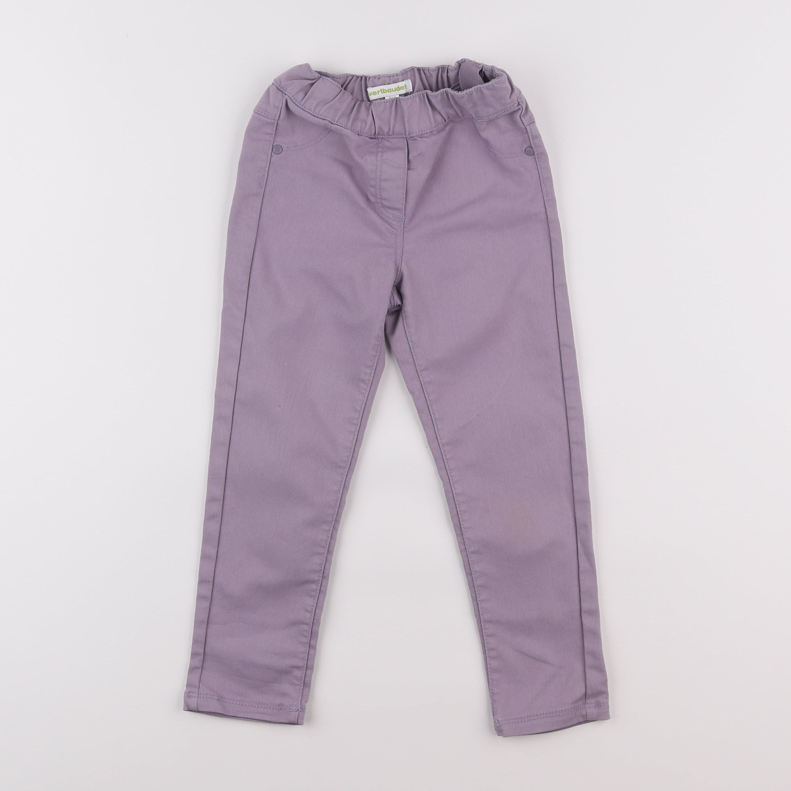 Vertbaudet - jegging violet - 4 ans