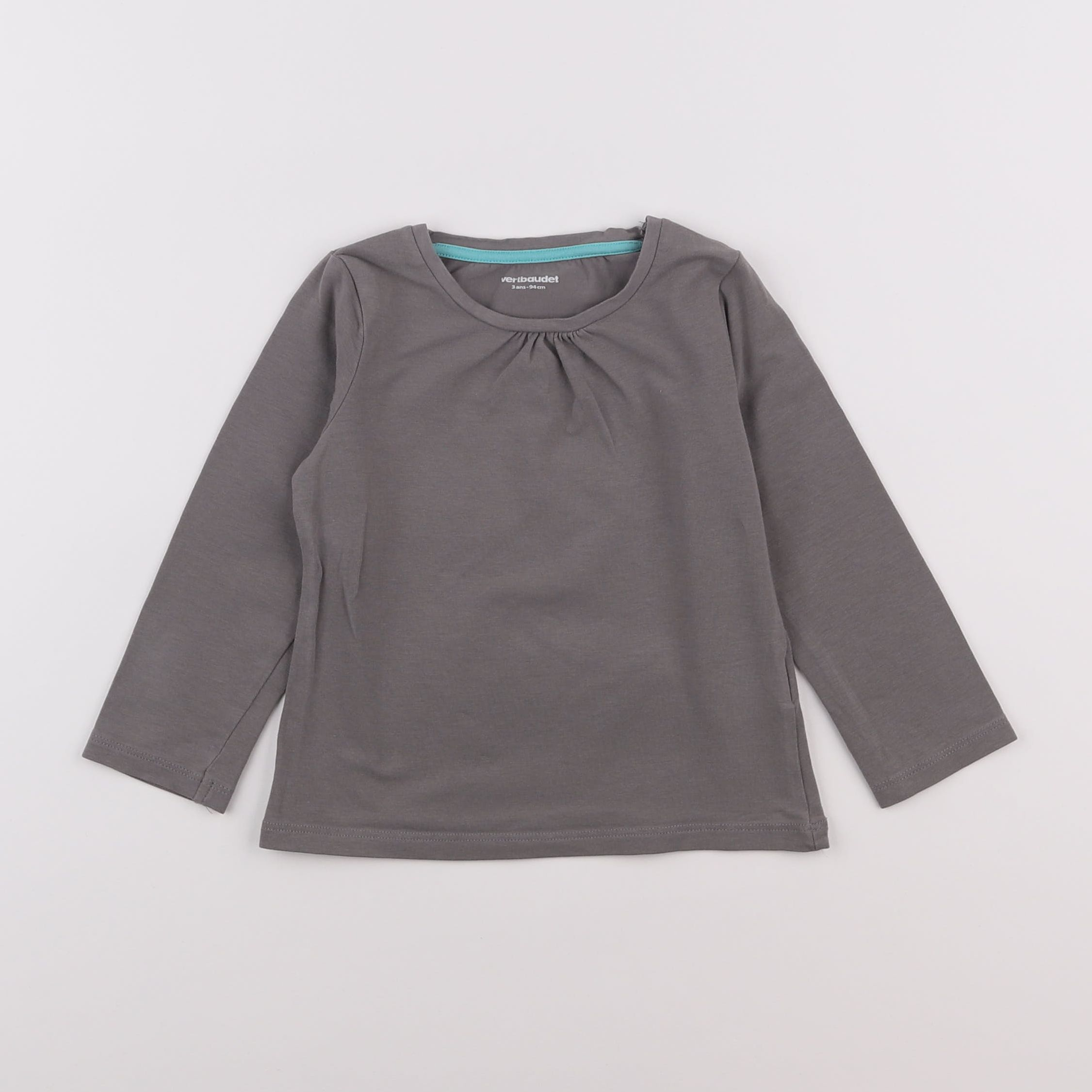 Vertbaudet - tee-shirt gris - 3 ans