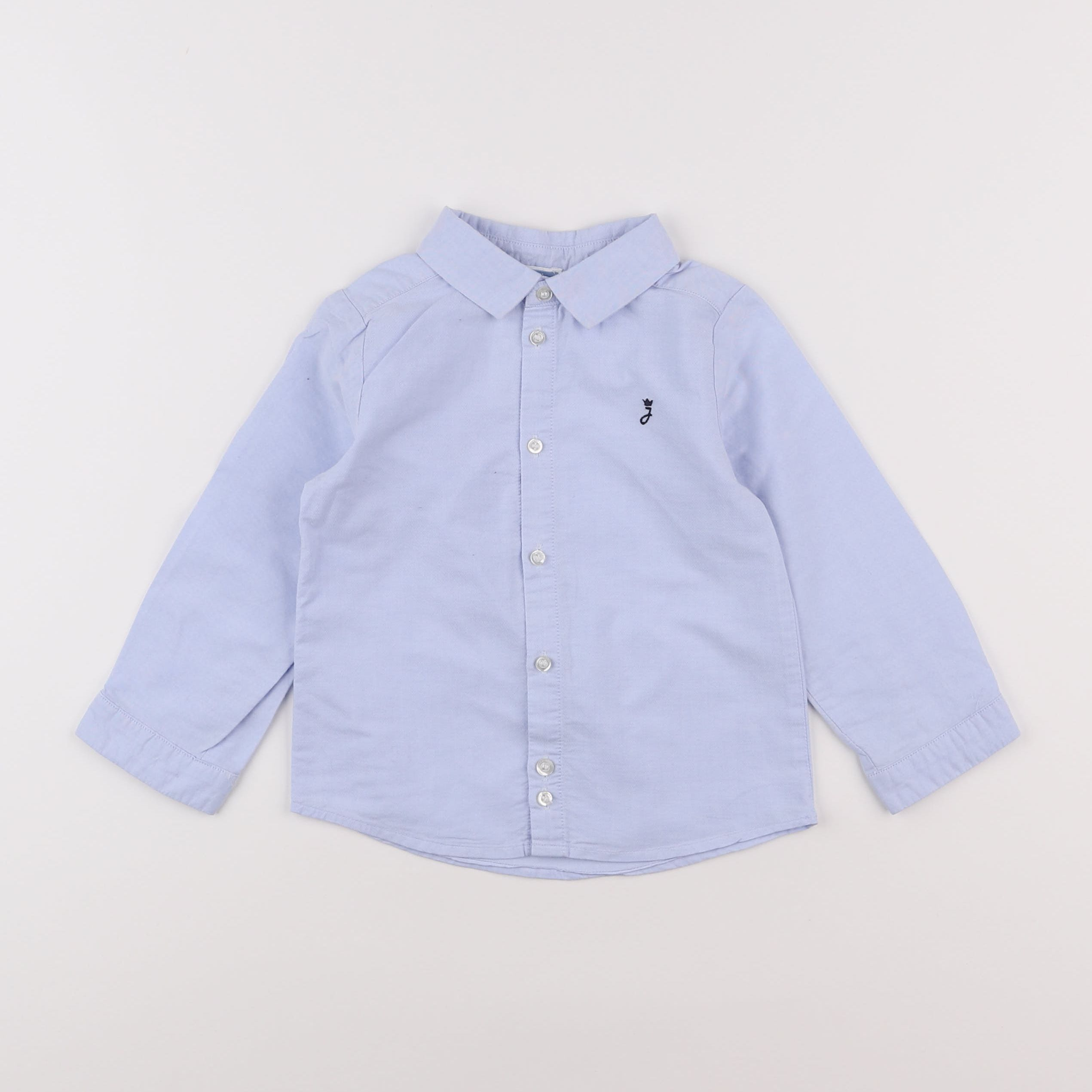 Jacadi - chemise bleu - 2 ans