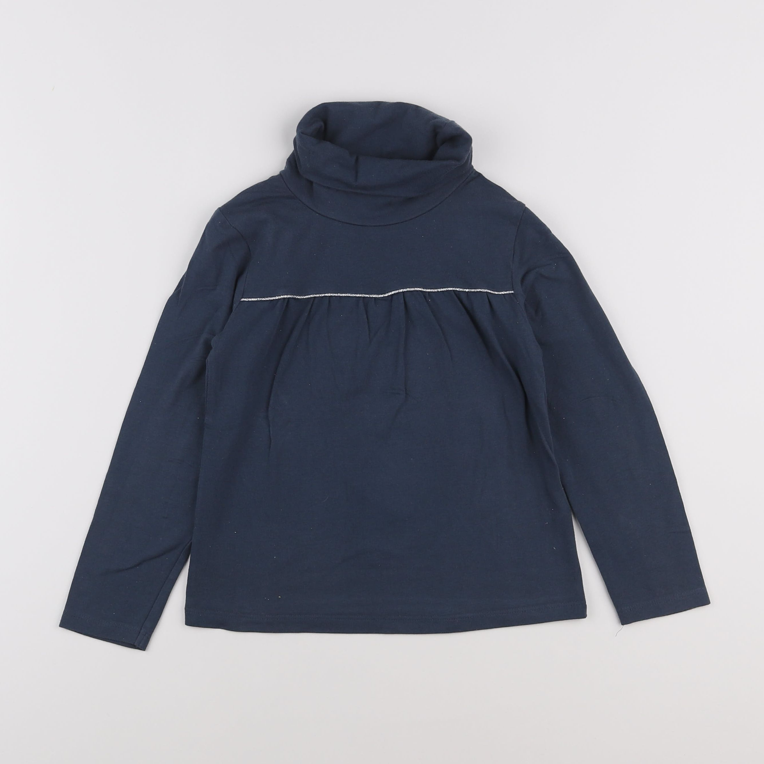 Vertbaudet - sous-pull bleu - 6 ans