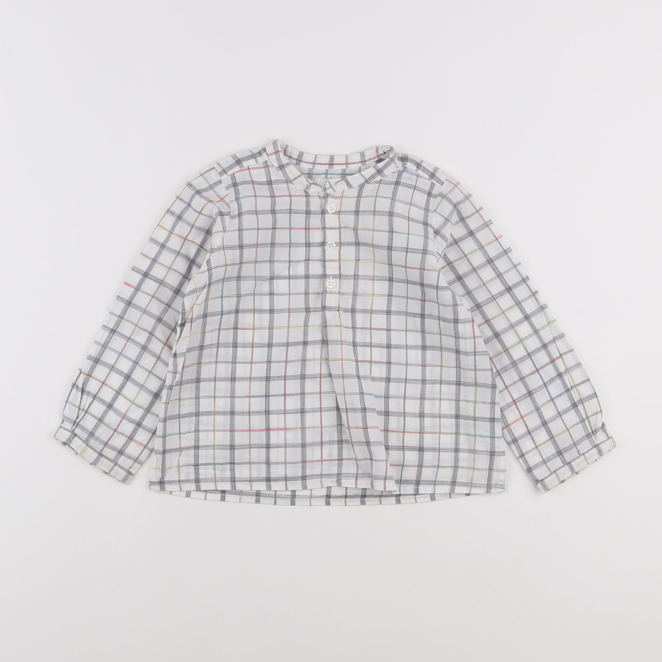 Bonpoint - chemise multicolore - 2 ans