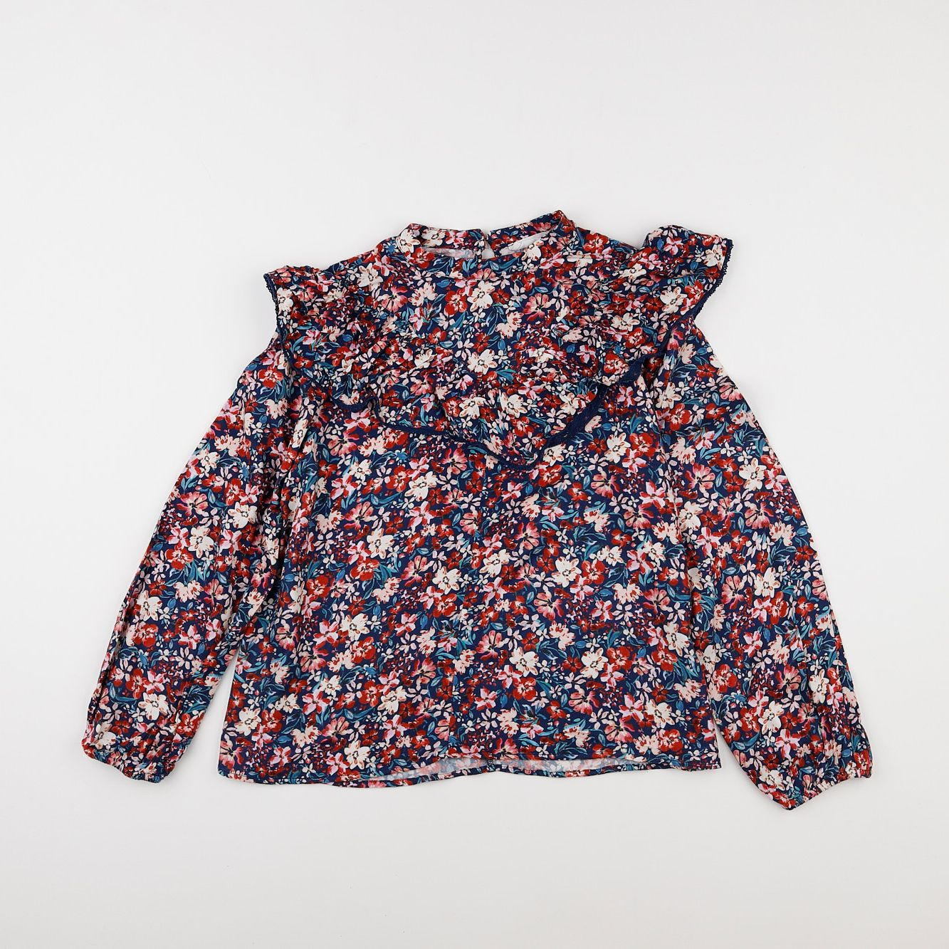 Mango - blouse multicolore - 11/12 ans