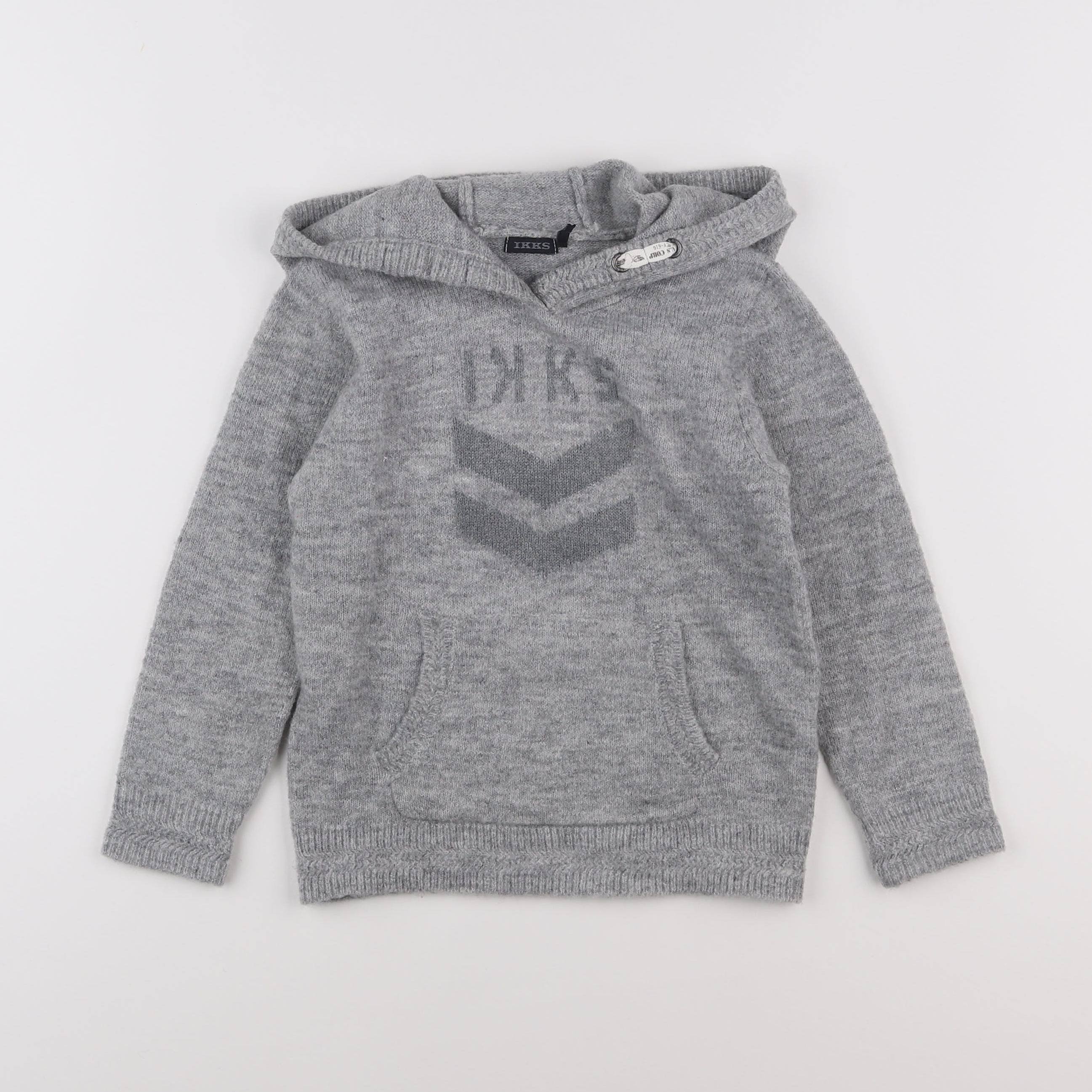 IKKS - pull gris - 4 ans