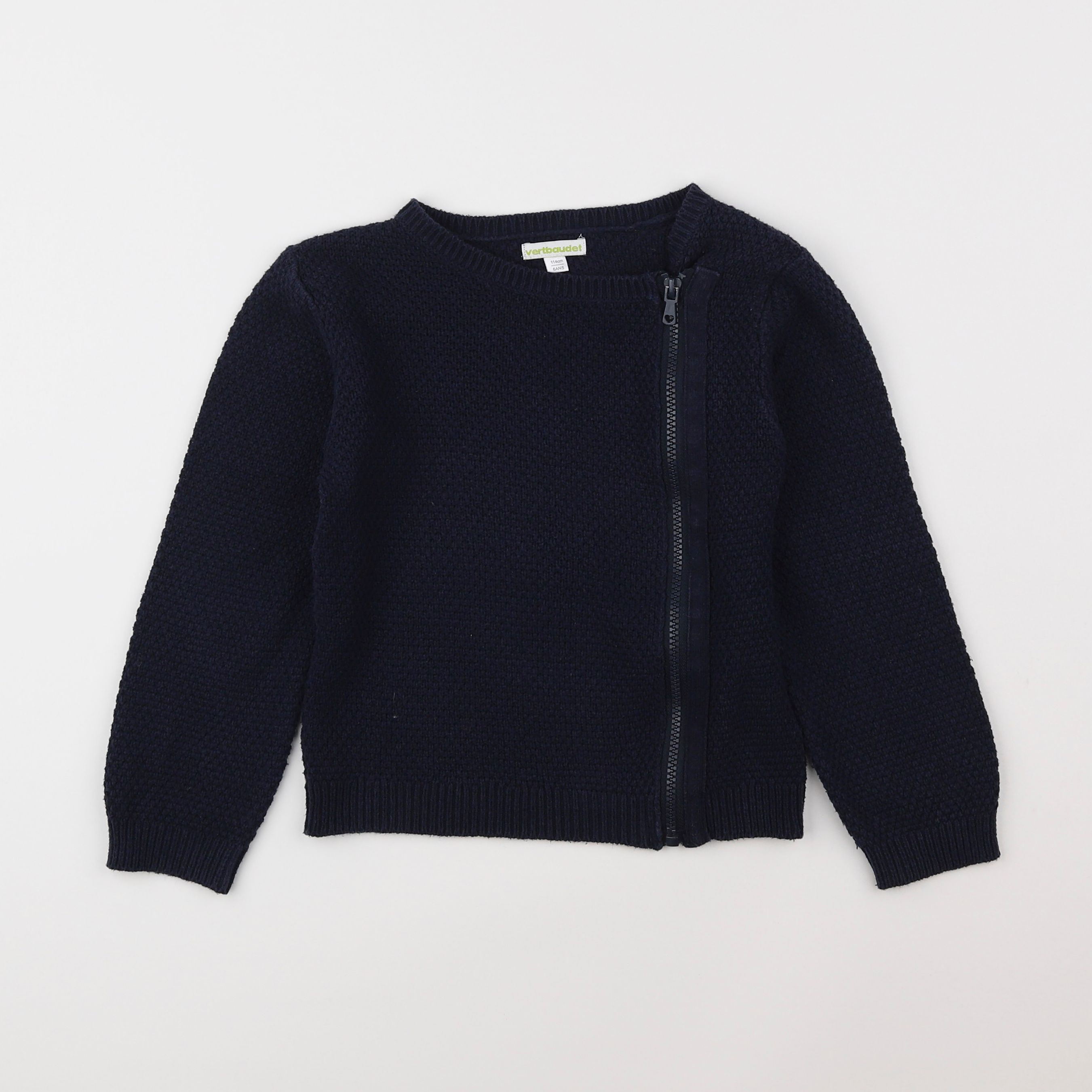 Vertbaudet - pull bleu - 6 ans