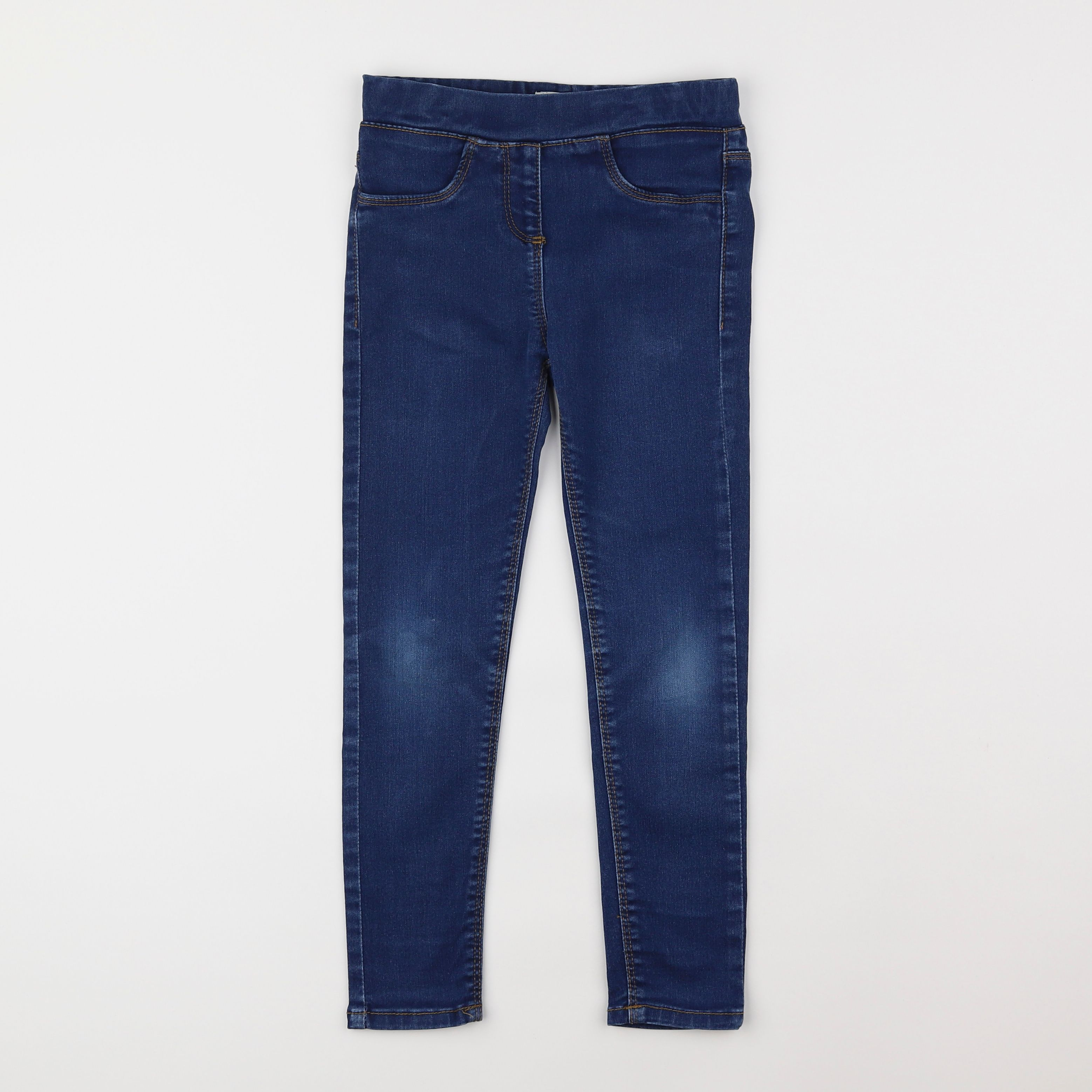 Vertbaudet - jegging bleu - 7 ans