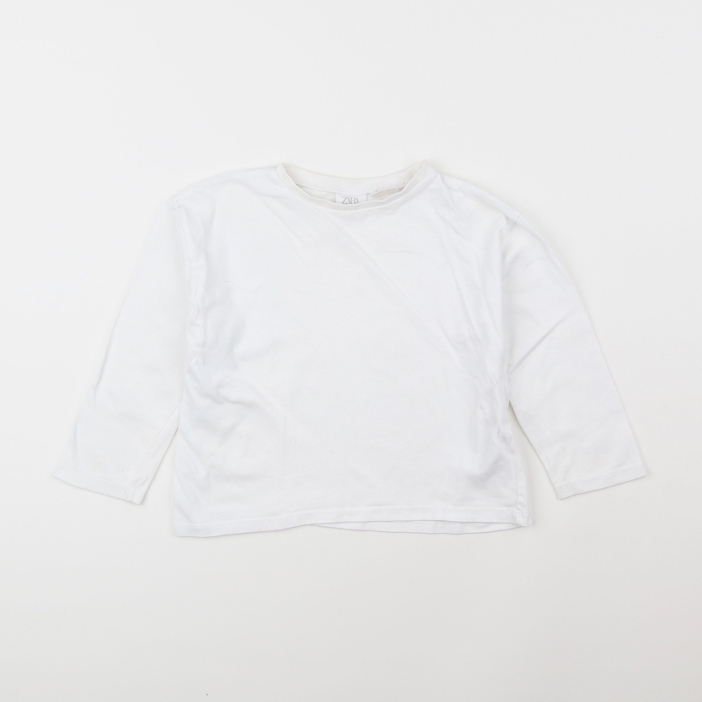 Zara - tee-shirt blanc - 2/3 ans