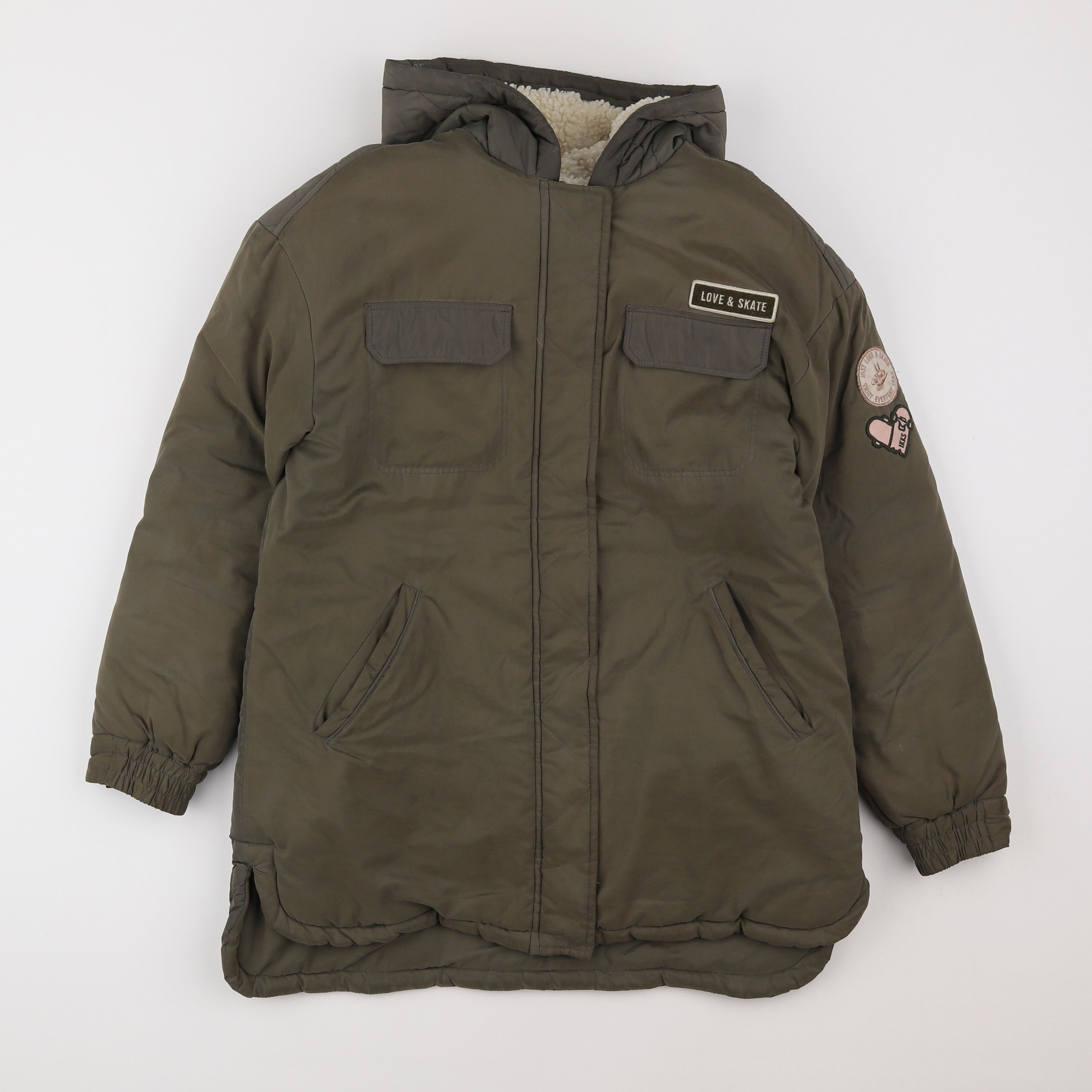 IKKS - parka vert - 12 ans